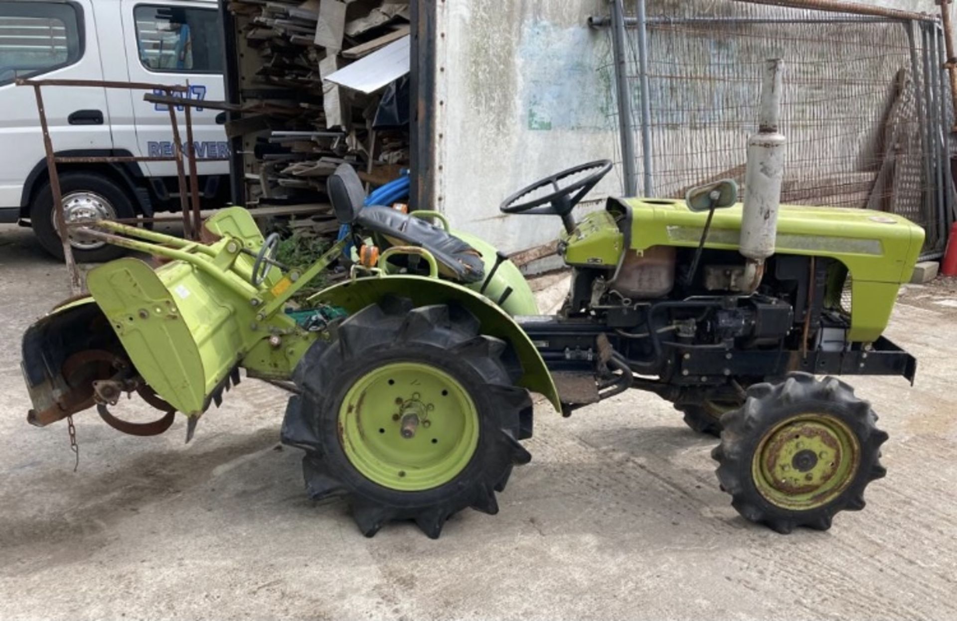 YANMAR COMPACT TRACTOR WITH ROTAVATOR LOCATION NORTHERN IRELAND.