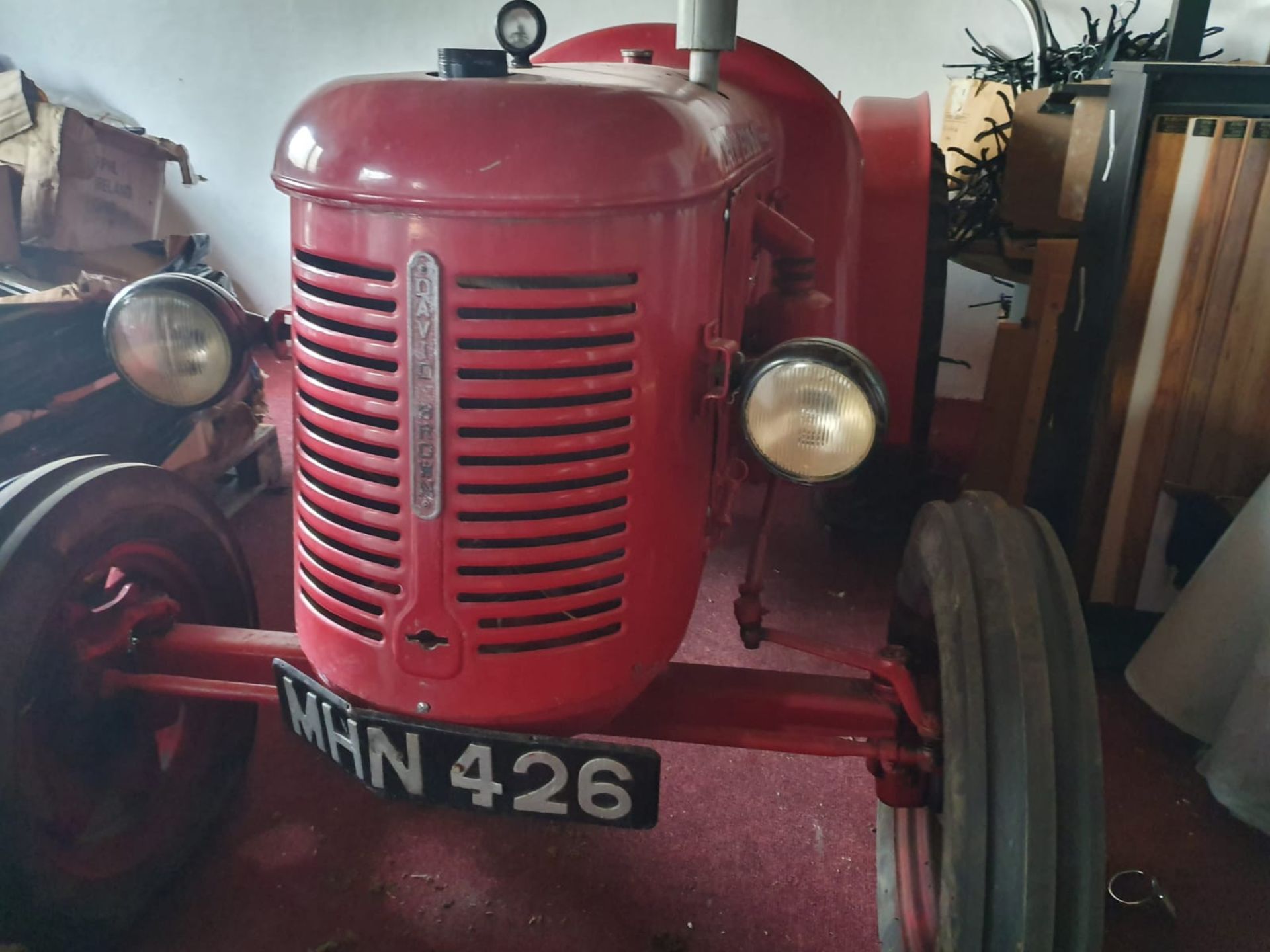 DAVID BROWN CROPMASTER VINTAGE TRACTOR - Image 13 of 14