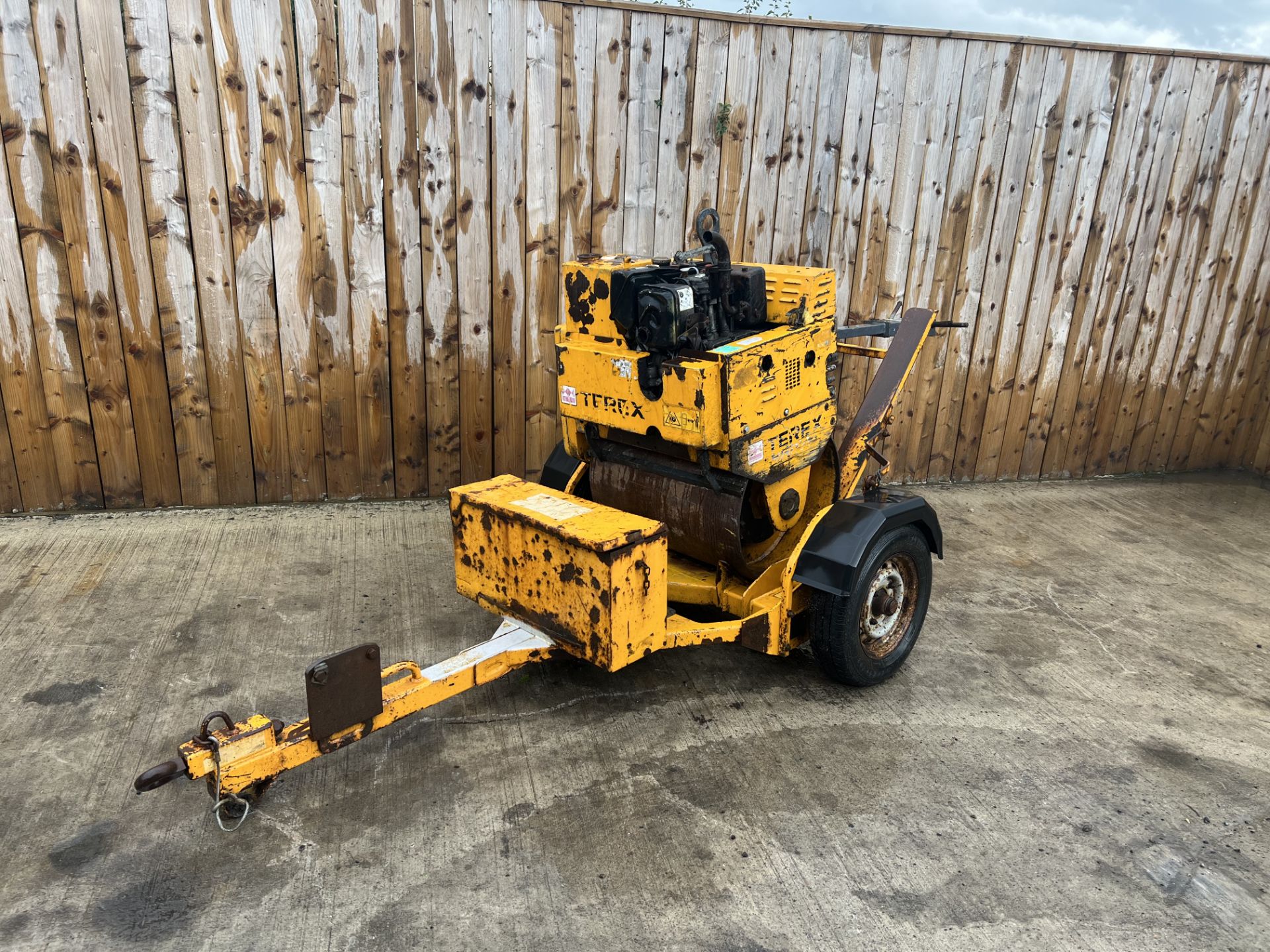 2013 TEREX MBR71 PEDESTRIAN DIESEL ROLLER & TRAILER *LOCATION NORTH YORKSHIRE*