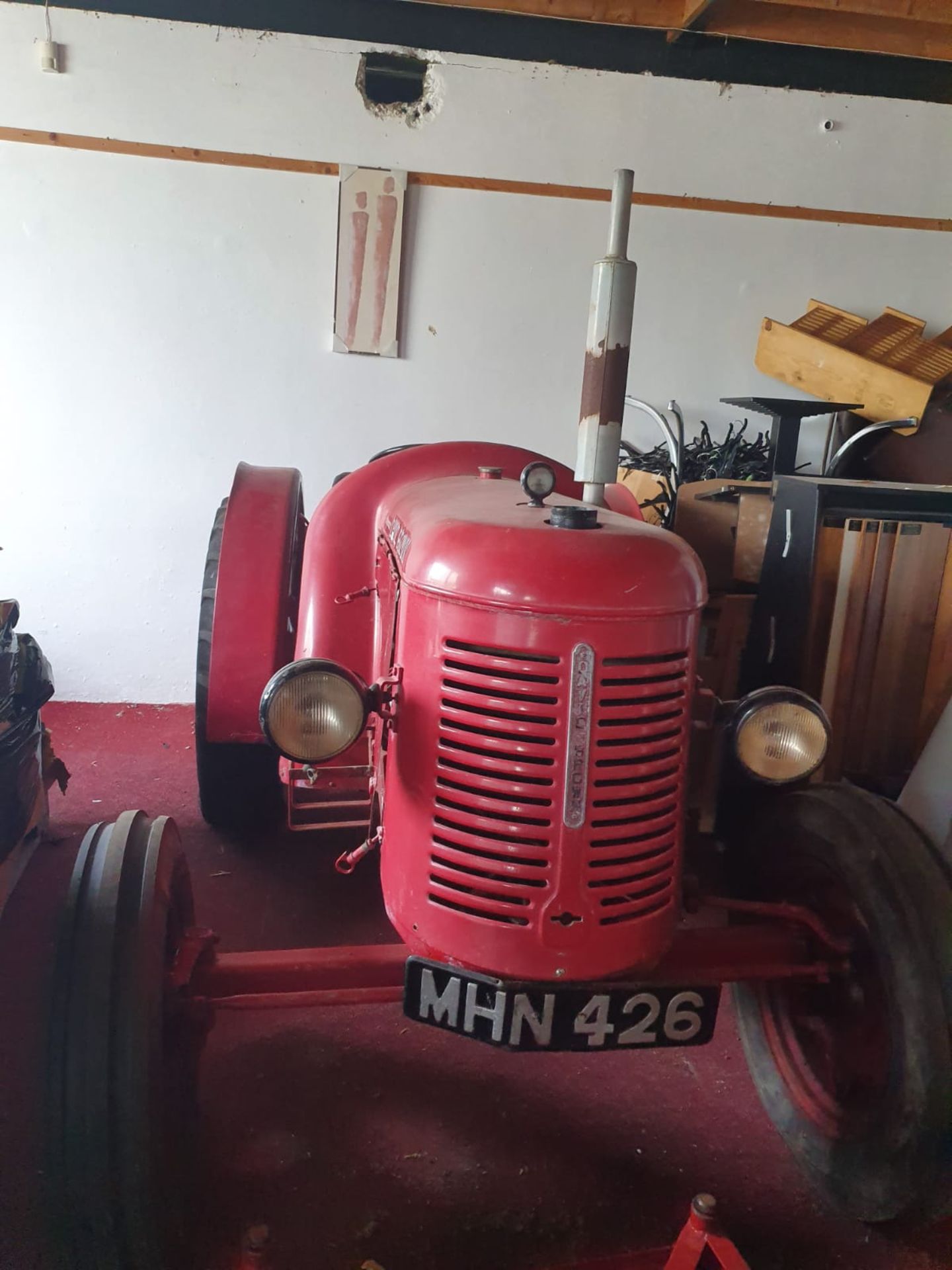 DAVID BROWN CROPMASTER VINTAGE TRACTOR - Image 6 of 14