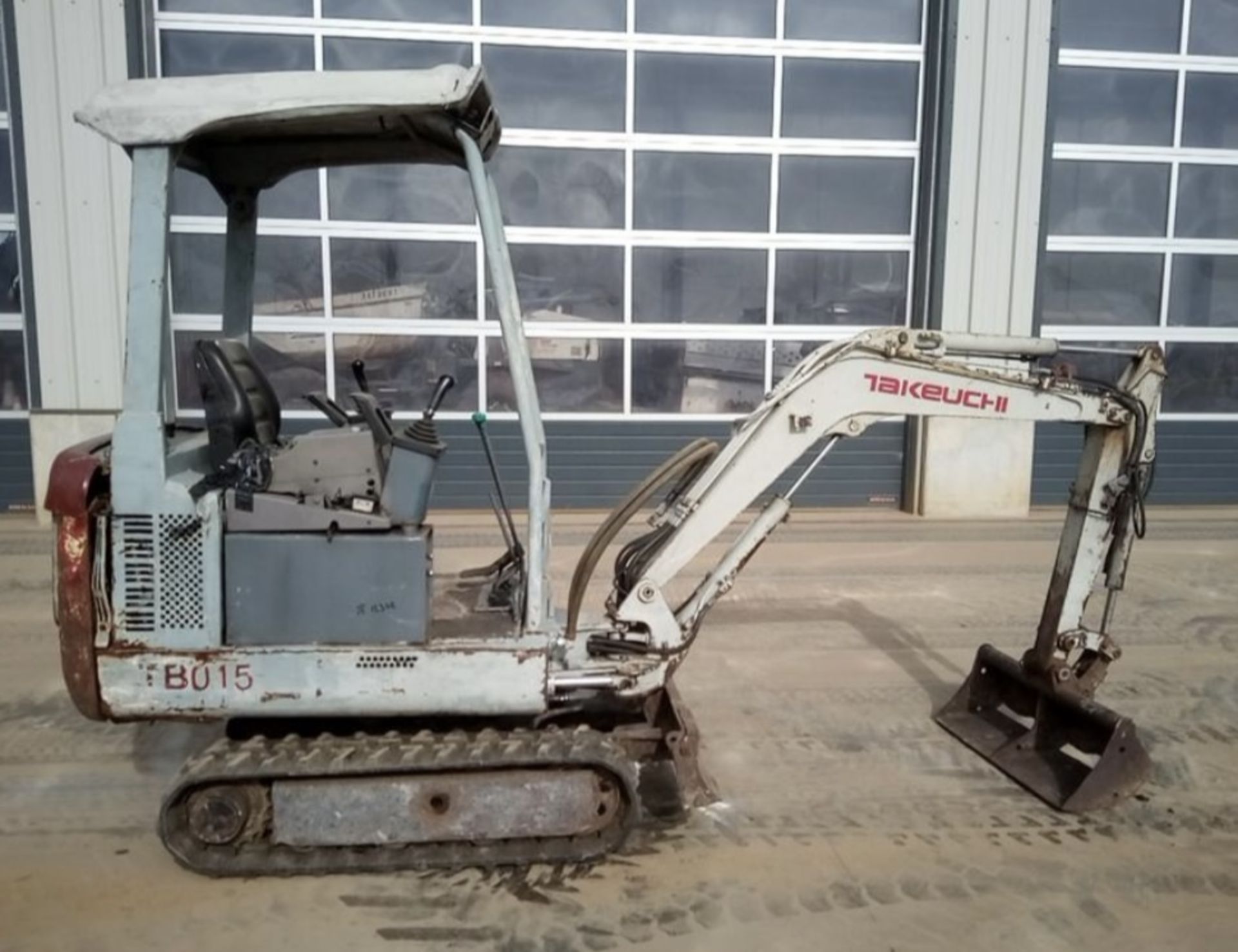 TAKEUCHI TB015 MINI DIGGER EXCAVATOR *LOCATION NORTH YORKSHIRE* - Image 3 of 3