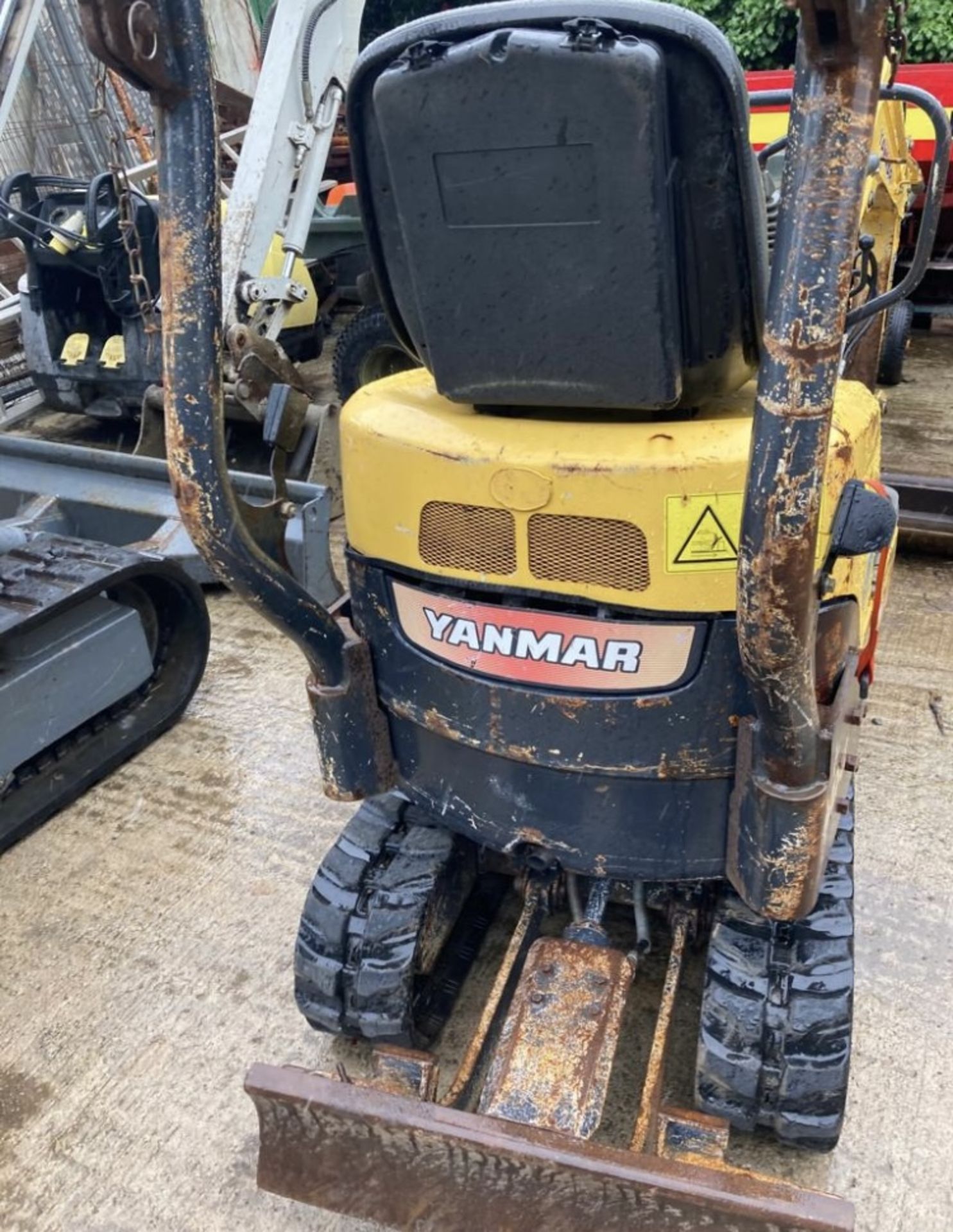 MINI DIGGER 2015 YANMAR MICRO DIGGER,0.8 TONNE LOCATION NORTHERN IRELAND. - Image 5 of 6