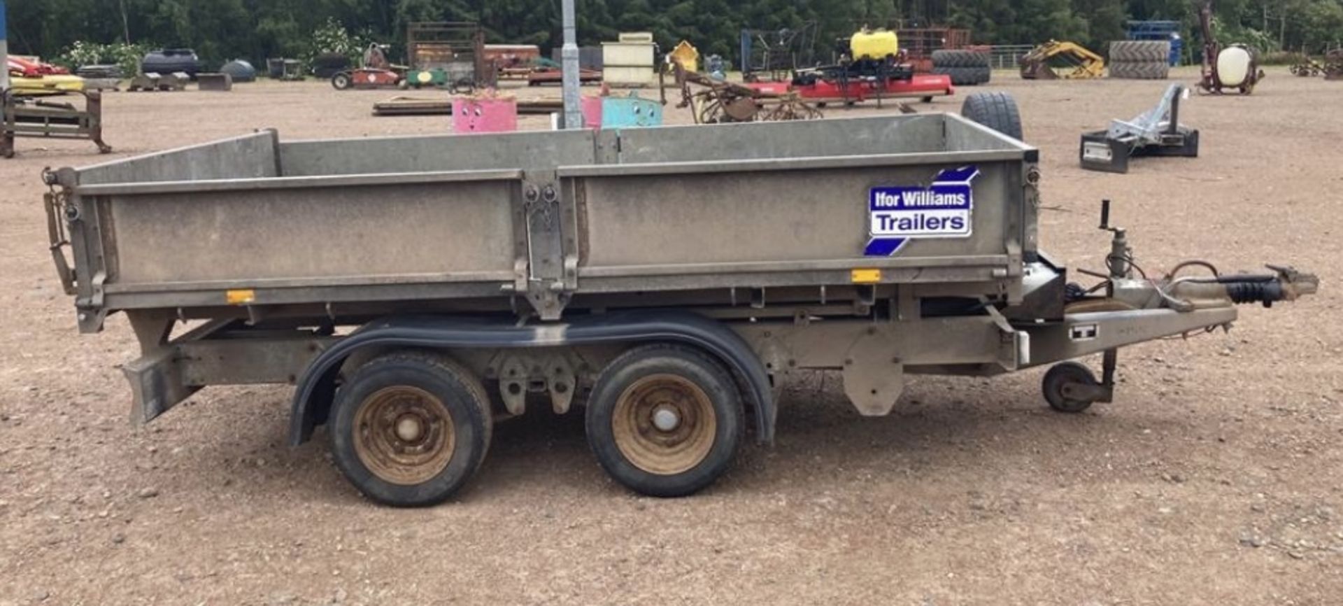 IFOR WILLIAMS TT105 10X5 TIPPING TRAILER YEAR 2010 *LOCATION NORTH YORKSHIRE* - Image 4 of 5