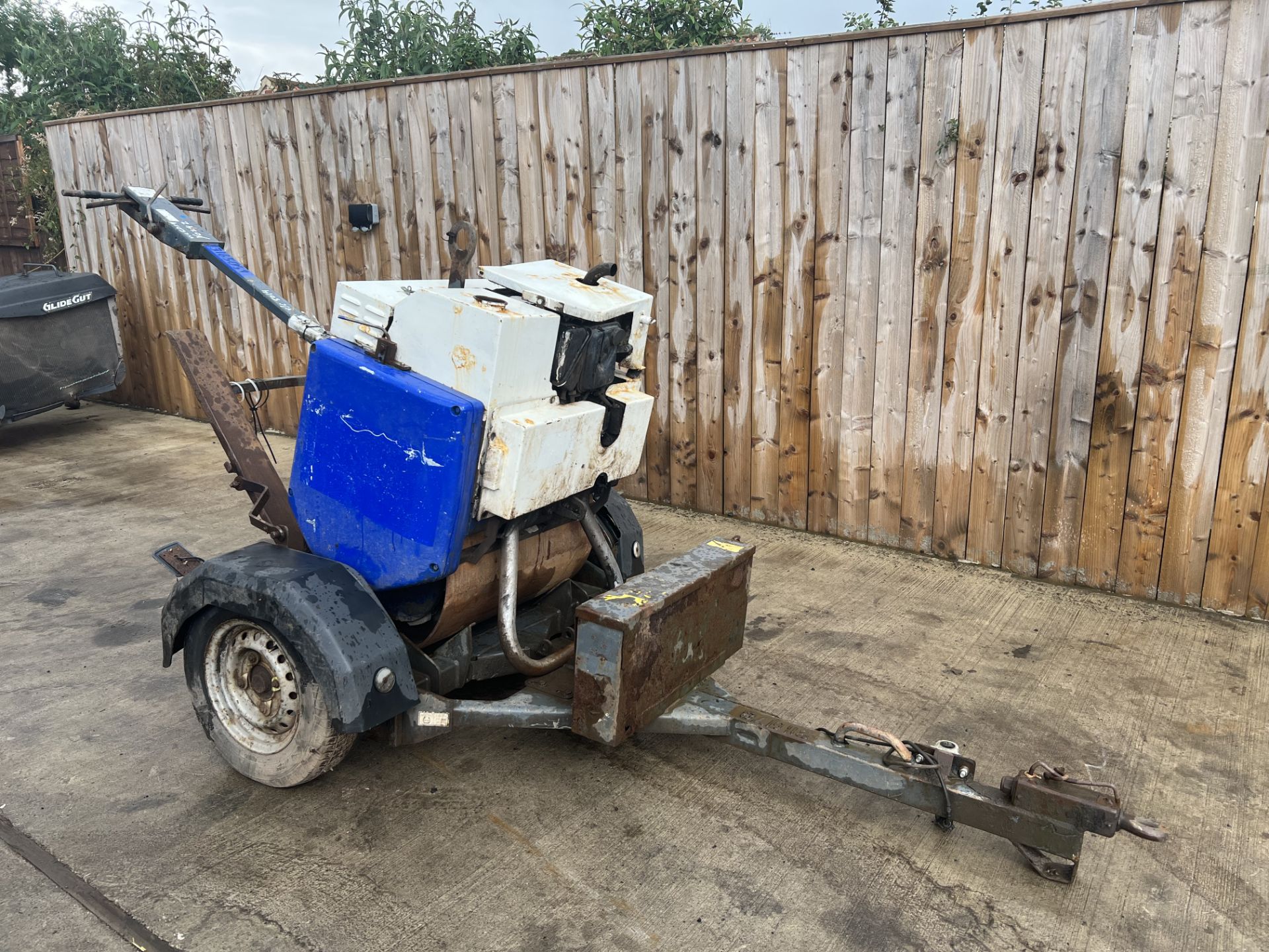 2013 TEREX MBR71 PEDESTRIAN DIESEL ROLLER & TRAILER *LOCATION NORTH YORKSHIRE*