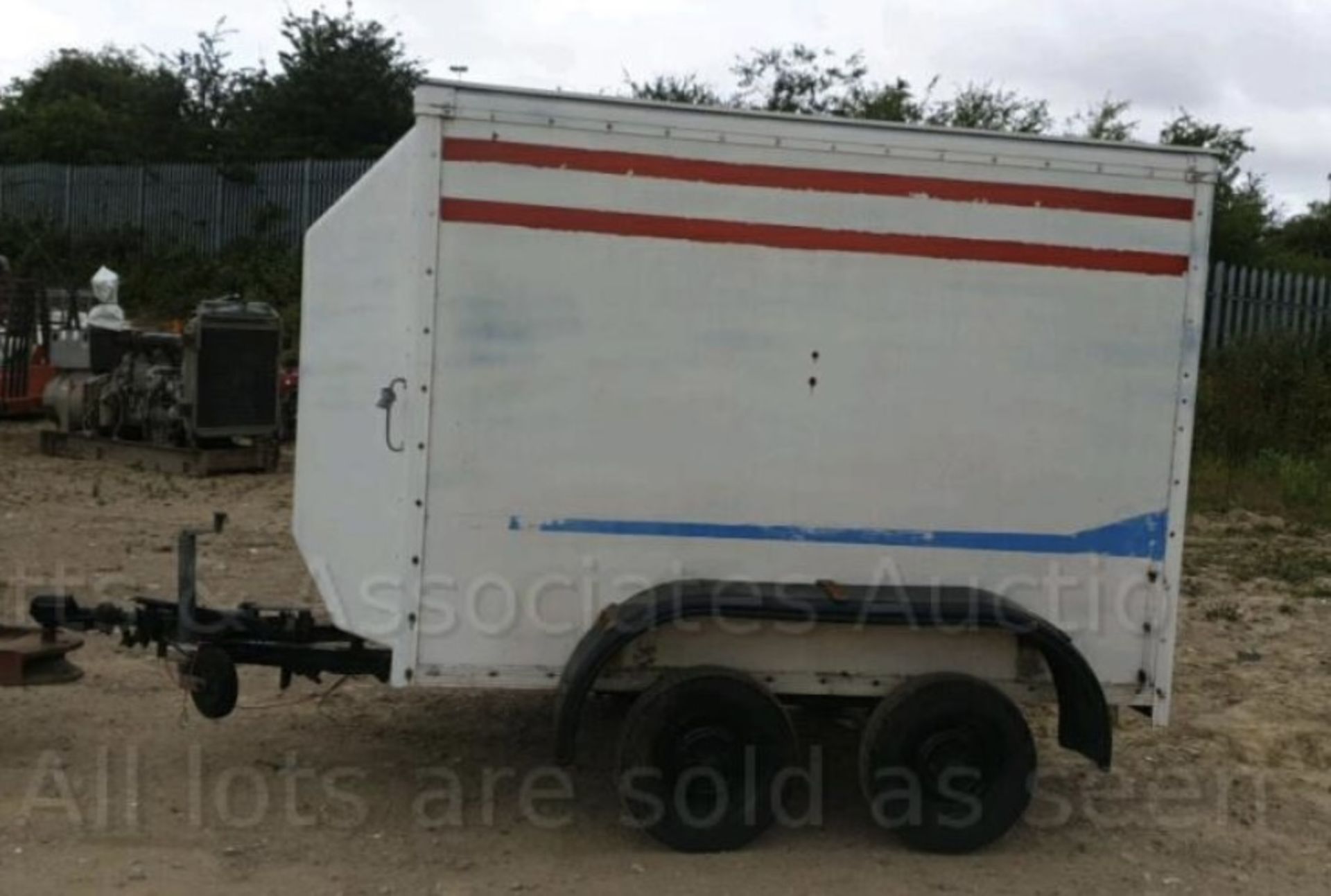 INDESPENSION TWIN AXLE BOX TRAILER TOW VAN *LOCATION NORTH YORKSHIRE*