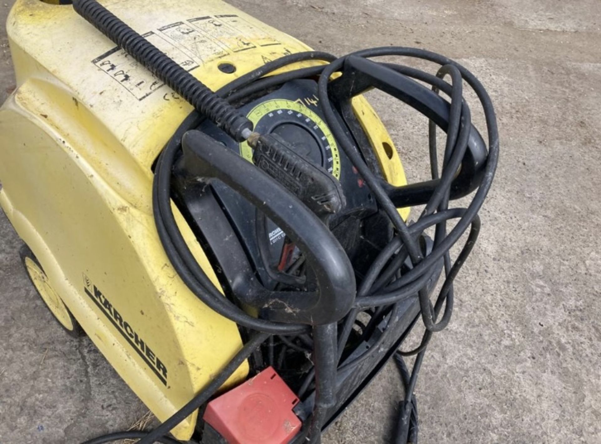 KARCHER HOT AND COLD POWER WASHER LOCATION NORTHERN IRELAND.