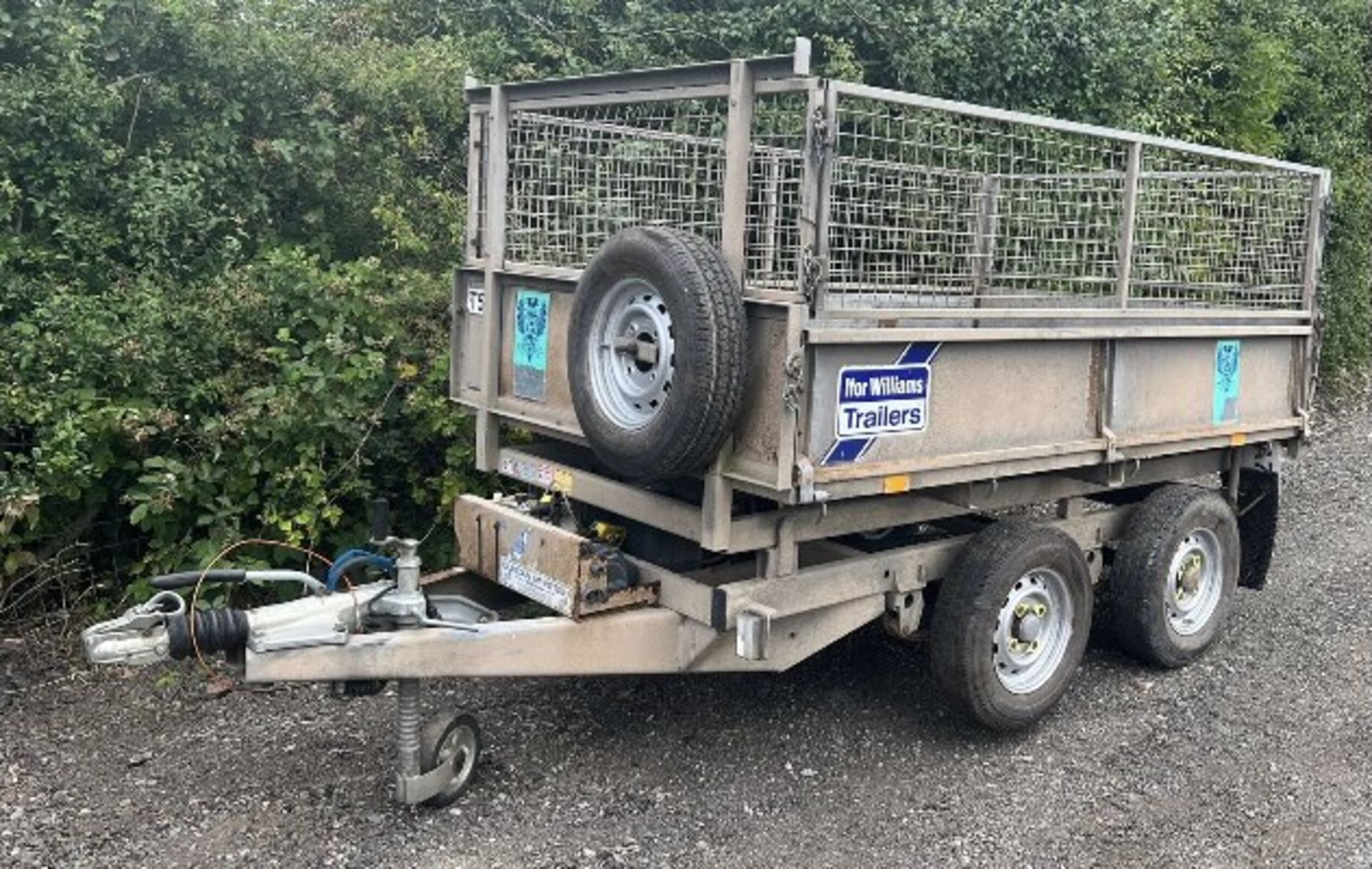 IFOR WILLIAMS TIPPING TRAILER 8X5 LOCATION NORTH YORKSHIRE - Image 2 of 5