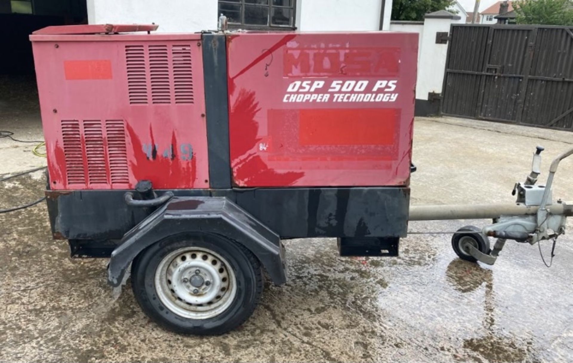 MOSA DSP 500 PS WELDER GENERATOR.LOCATION NORTHERN IRELAND.