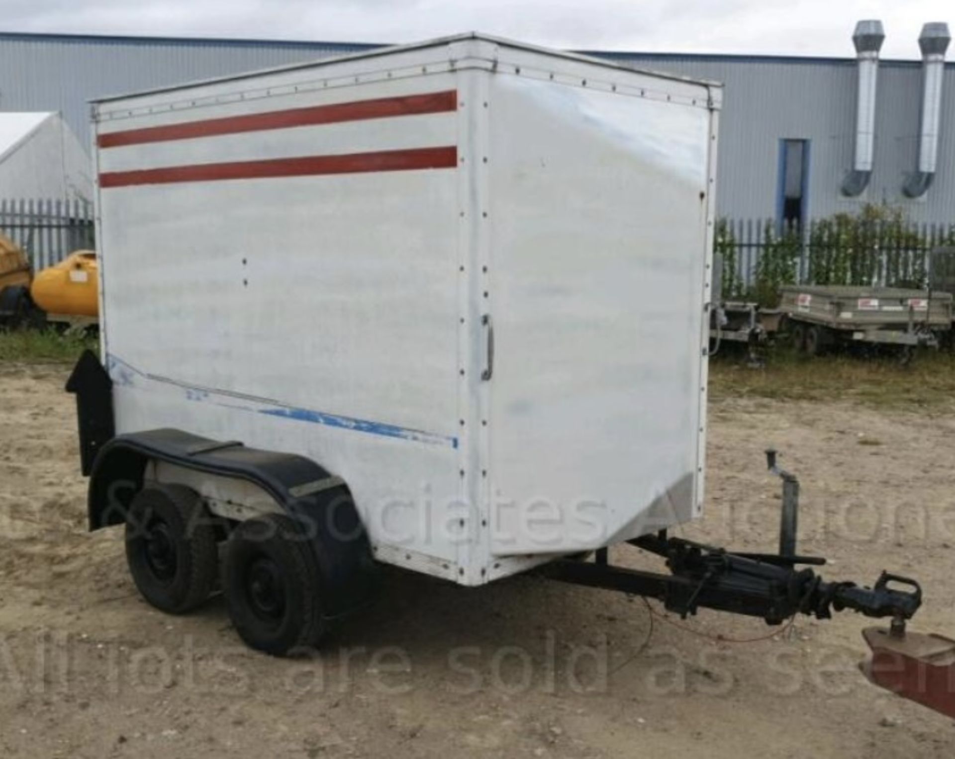INDESPENSION TWIN AXLE BOX TRAILER TOW VAN *LOCATION NORTH YORKSHIRE* - Image 3 of 4