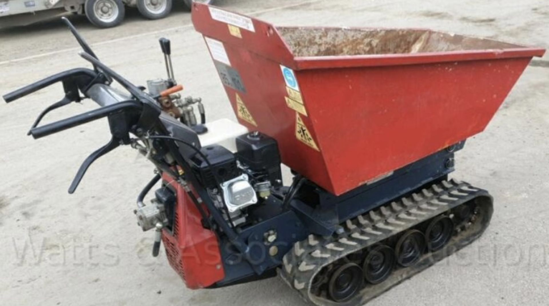 HONDA TD500HL PETROL TRACKED HIGH TIP DUMPER *LOCATION NORTH YORKSHIRE* - Image 4 of 5