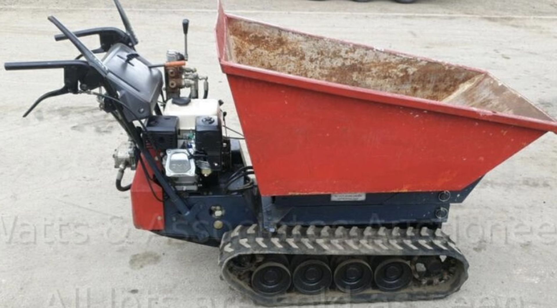 HONDA TD500HL PETROL TRACKED HIGH TIP DUMPER *LOCATION NORTH YORKSHIRE* - Image 5 of 5