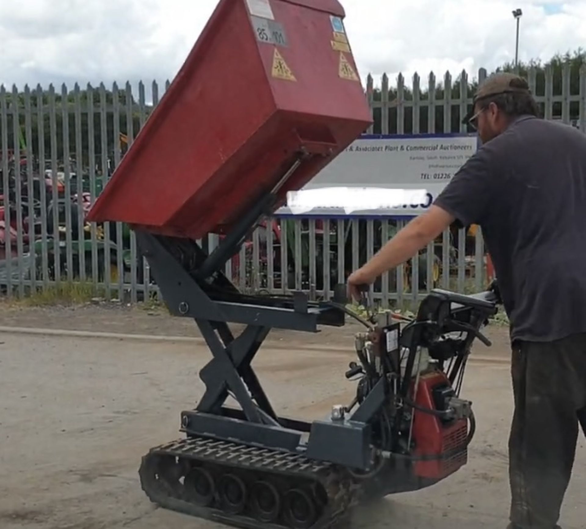 HONDA TD500HL PETROL TRACKED HIGH TIP DUMPER *LOCATION NORTH YORKSHIRE*