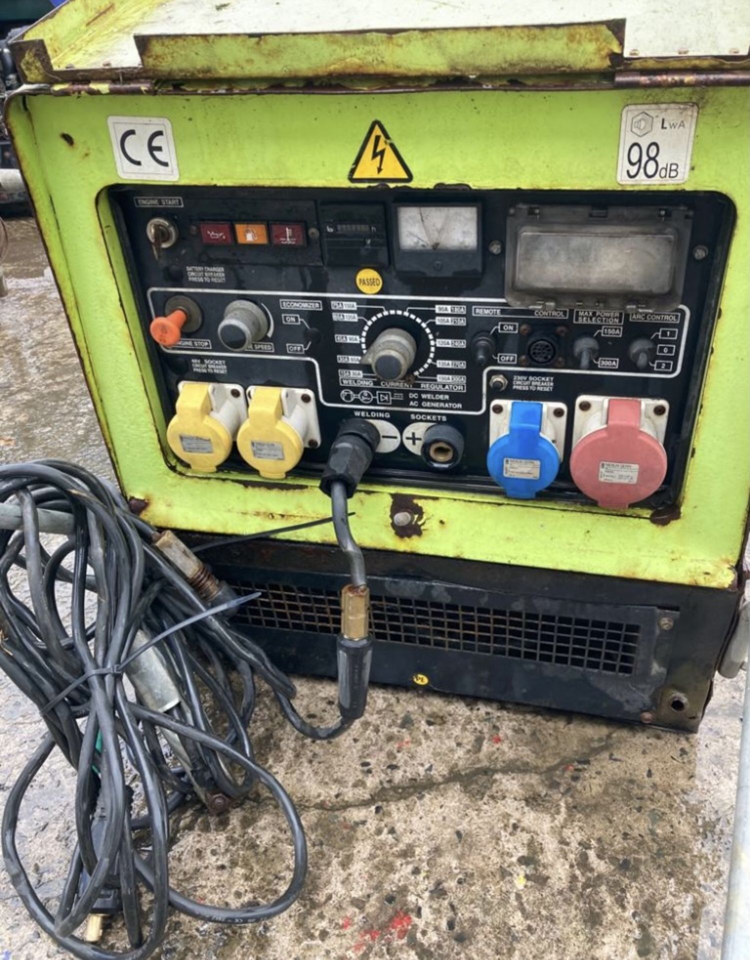 PRAMAC WELDER GENERATOR 10 KVA LOCATION NORTHERN IRELAND.