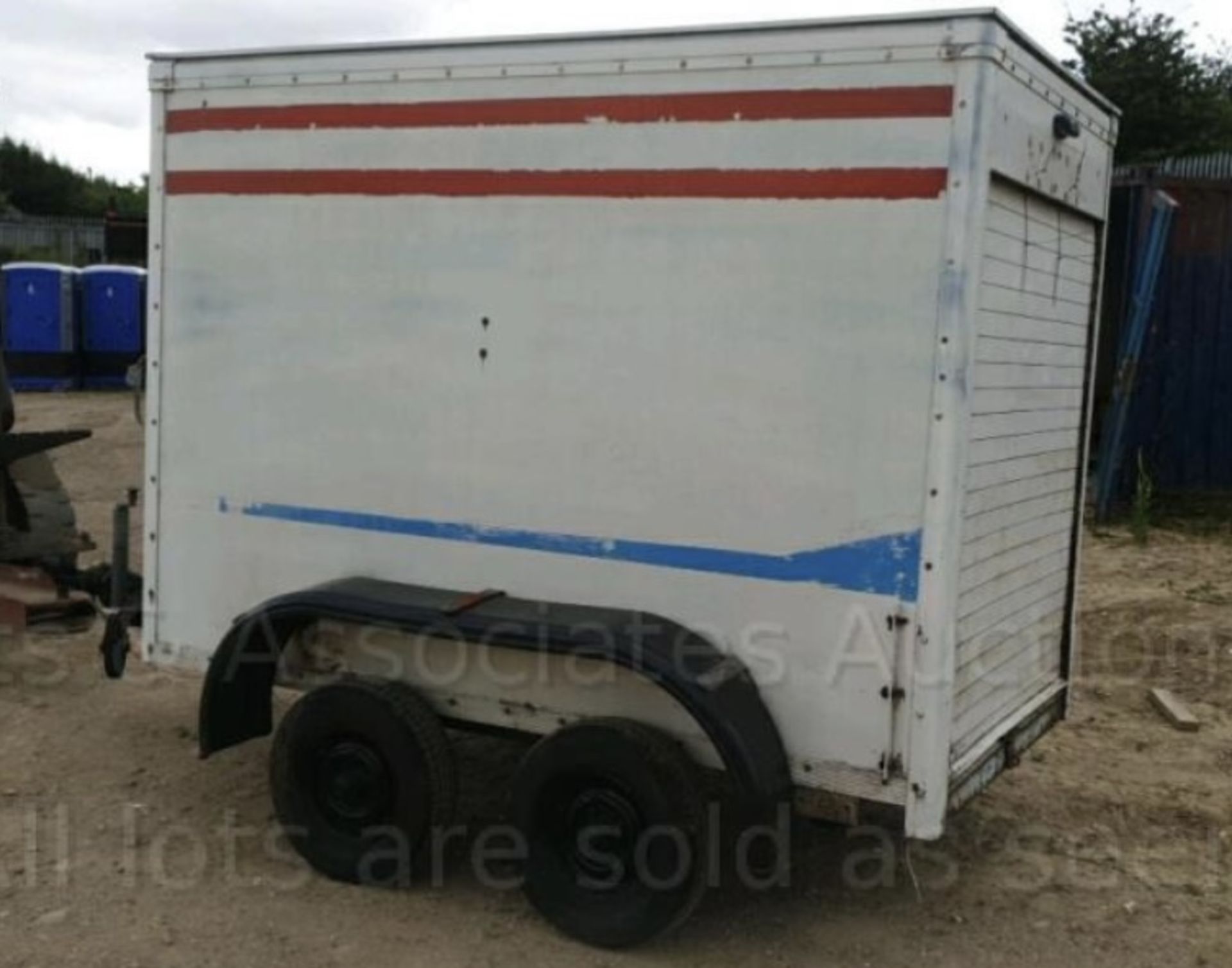 INDESPENSION TWIN AXLE BOX TRAILER TOW VAN *LOCATION NORTH YORKSHIRE* - Image 2 of 4