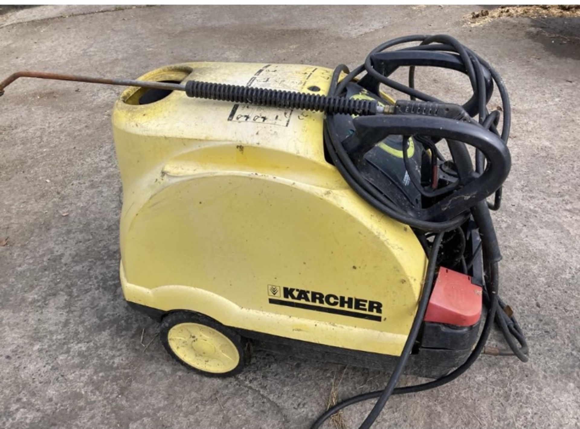 KARCHER HOT AND COLD POWER WASHER LOCATION NORTHERN IRELAND. - Image 2 of 4