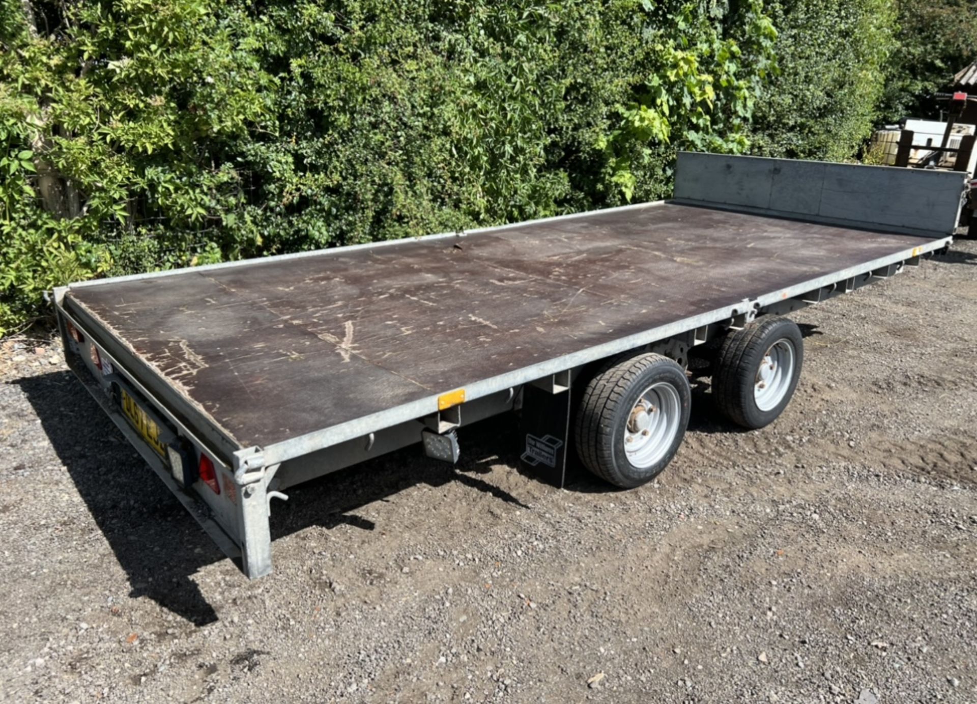 IFOR WILLIAMS LM146 FLAT BED TRAILER *LOCATION NORTH YORKSHIRE* - Image 4 of 4