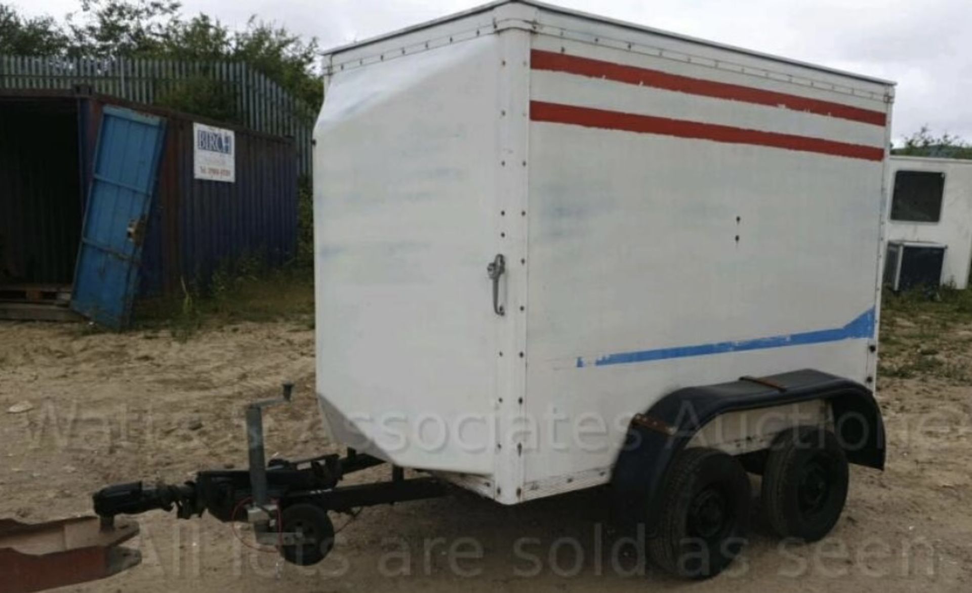 INDESPENSION TWIN AXLE BOX TRAILER TOW VAN *LOCATION NORTH YORKSHIRE* - Image 4 of 4