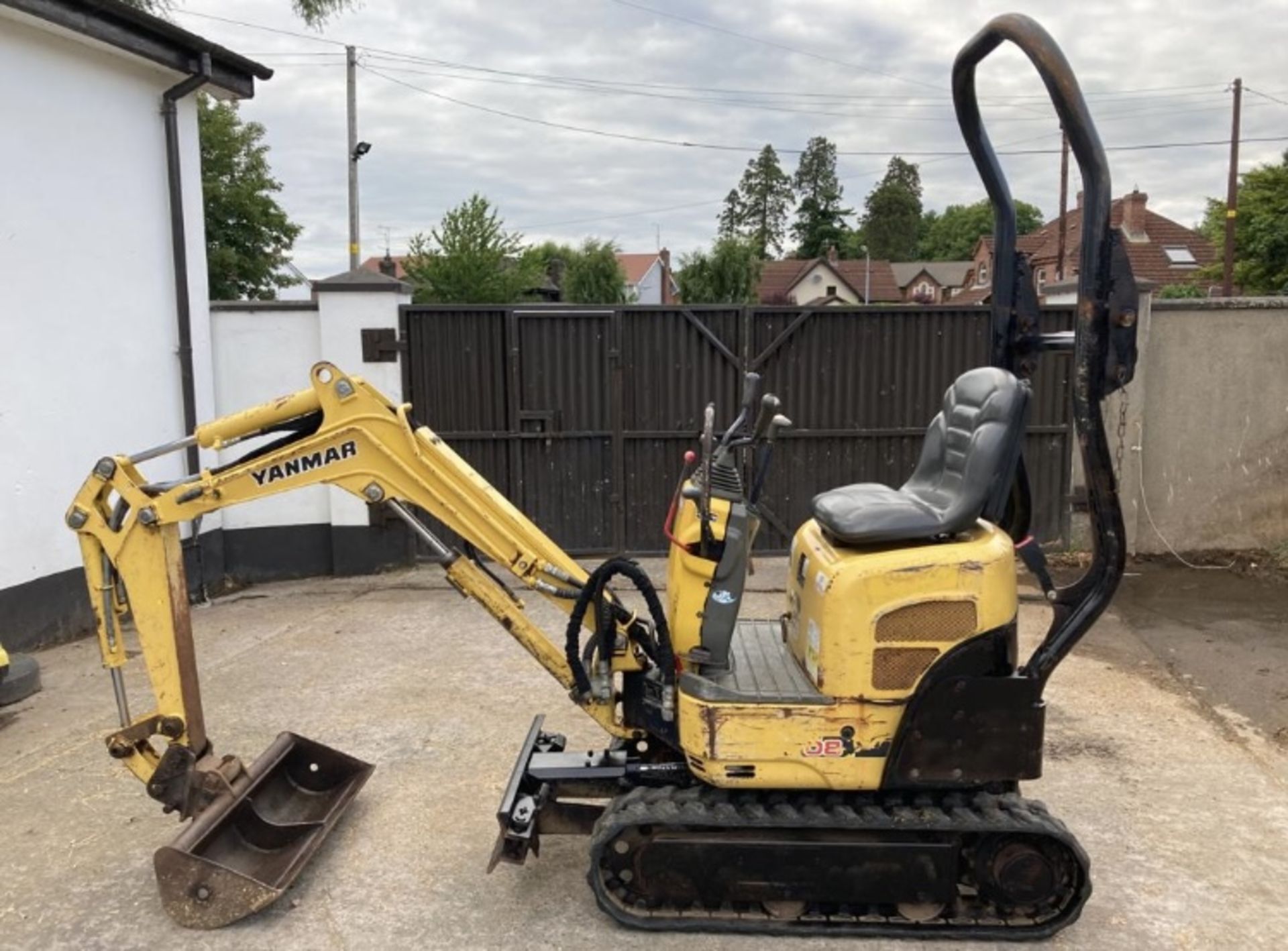 YANMAR MICRO DIGGER 2015 LOCATION NORTHERN IRELAND. - Image 4 of 6