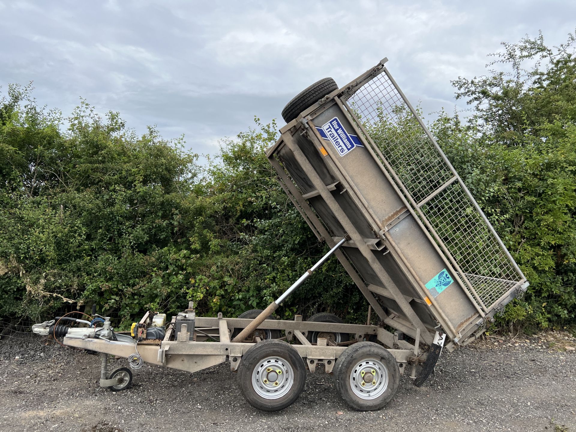 IFOR WILLIAMS TIPPING TRAILER 8X5 LOCATION NORTH YORKSHIRE