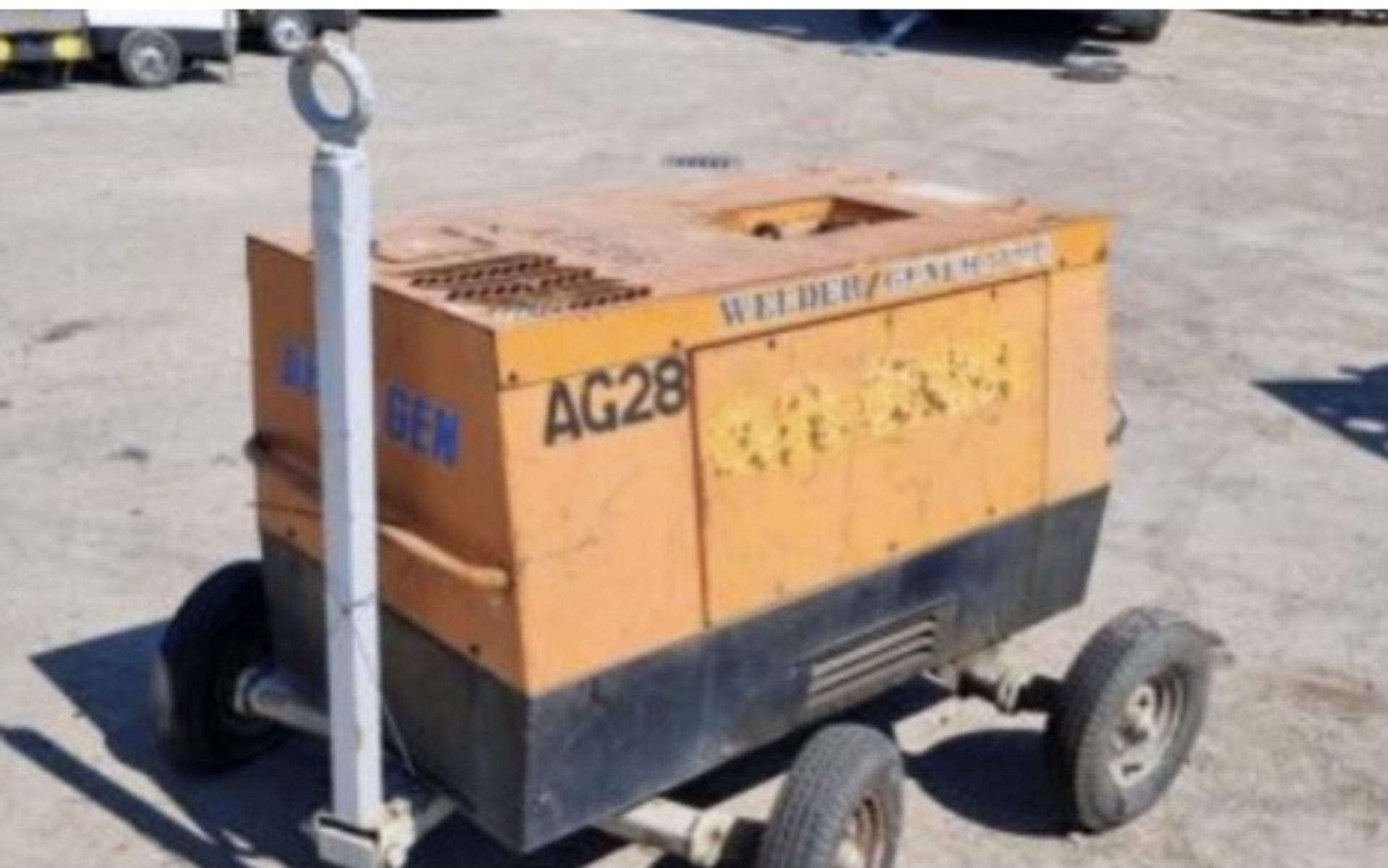 ARC GEN WELDER GENERATOR 15 KVA LOCATION NORTHERN IRELAND.