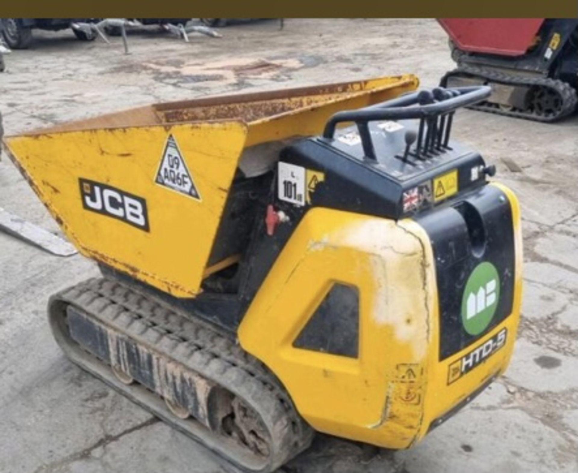 JCB TRACKED DUMPER 2016 LOCATION NORTH YORKSHIRE. - Image 6 of 10