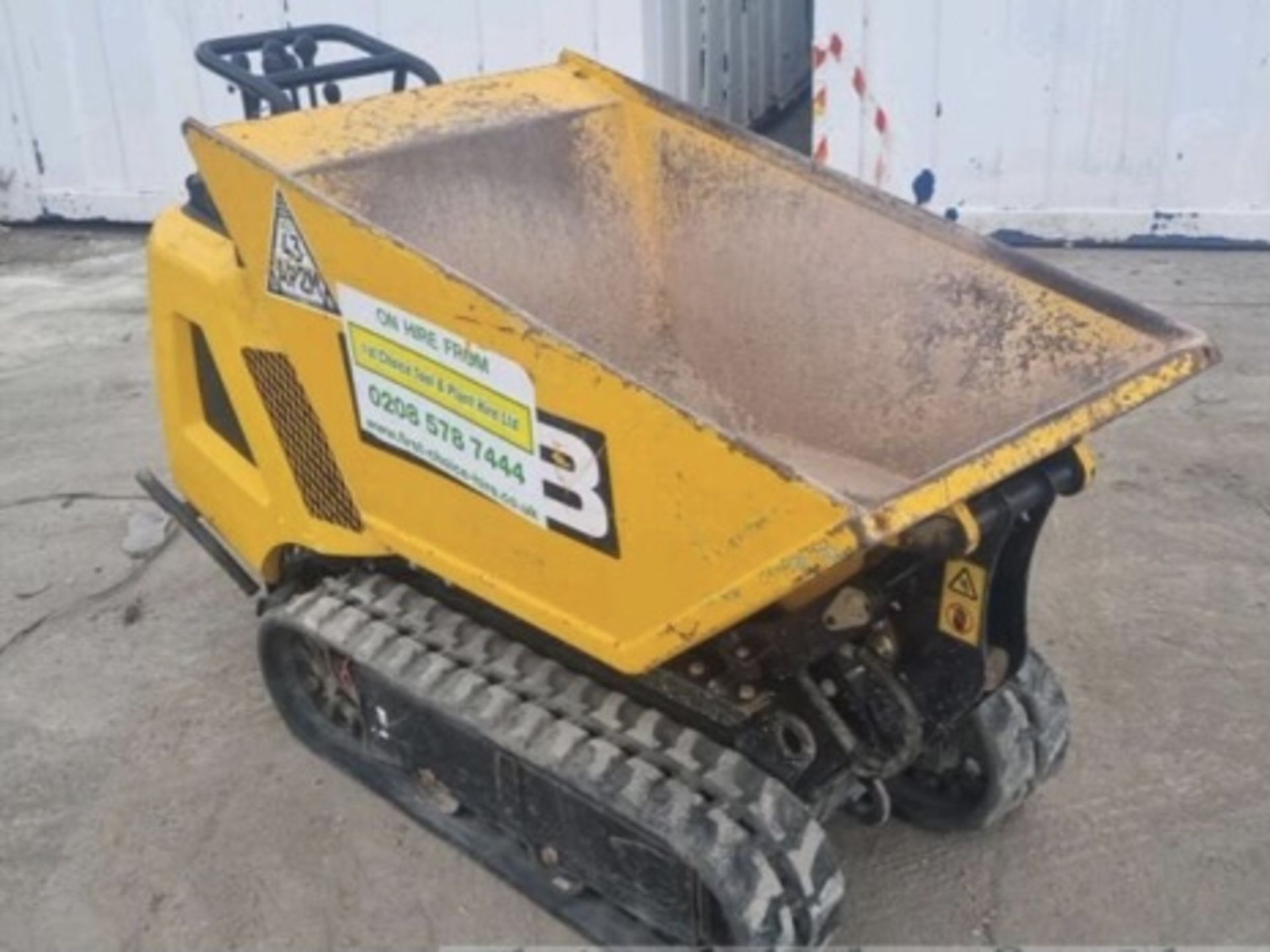 JCB DIESEL TRACKED DUMPER 2017 LOCATION NORTH YORKSHIRE - Image 4 of 10