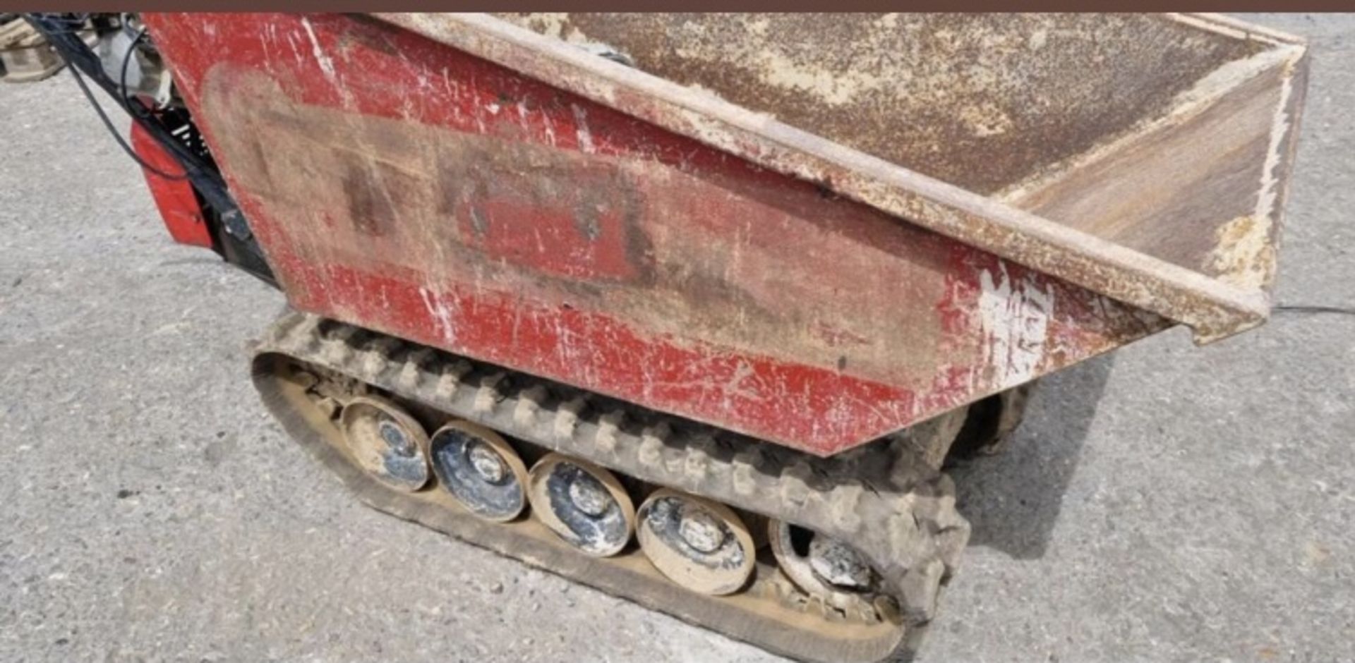 HONDA PETROL HI TIP DUMPER LOCATION NORTH YORKSHIRE. - Image 4 of 5