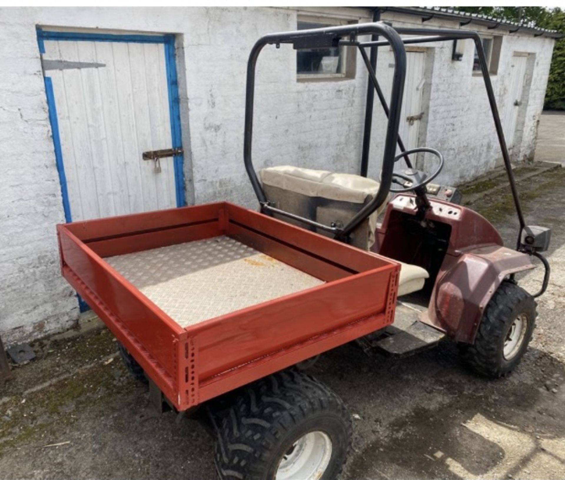 KAWASAKI PETROL MULE LOCATION NORTH YORKSHIRE. - Image 3 of 4