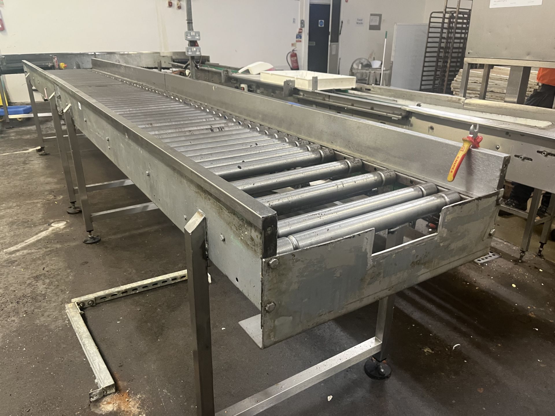 ROLLER CONVEYER WITH 180 DEGREE BEND (2036)