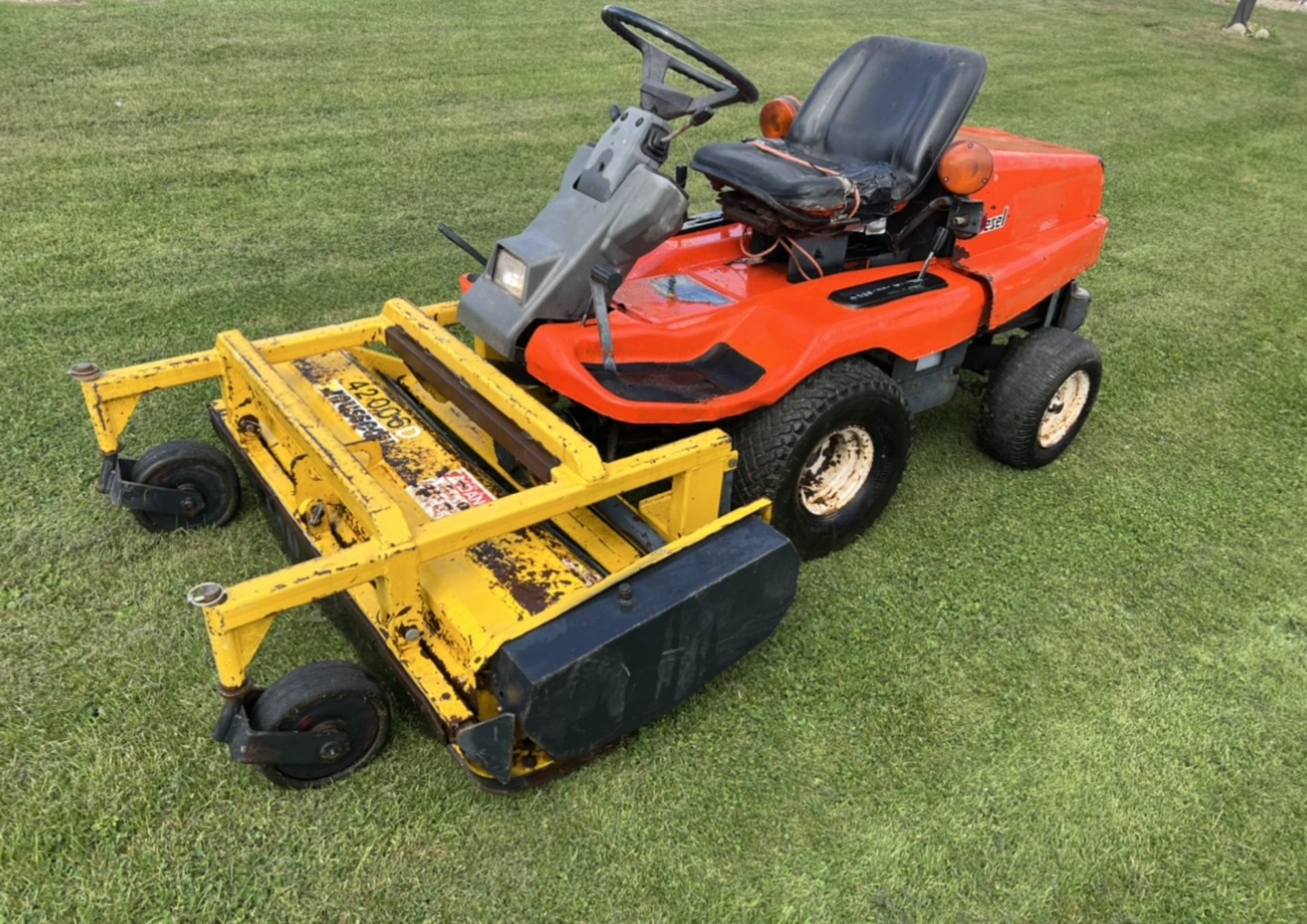 KUBOTA DIESEL OUTFRONT FLAIL MOWER