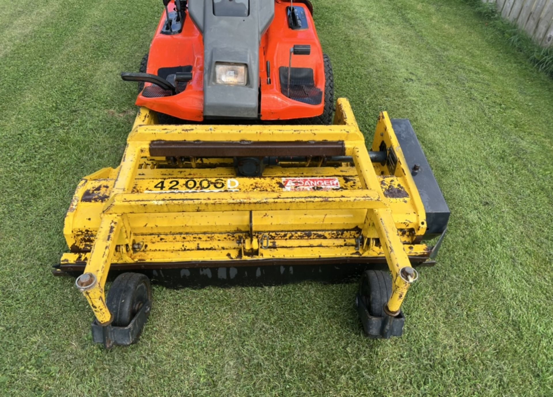KUBOTA DIESEL OUTFRONT FLAIL MOWER - Image 2 of 7