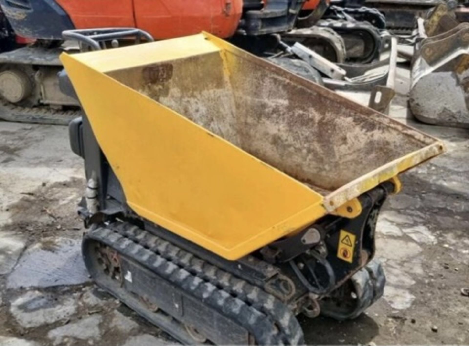 JCB TRACKED DIESEL DUMPER HI TIP LOCATION NORTH YORKSHIRE. - Image 5 of 10