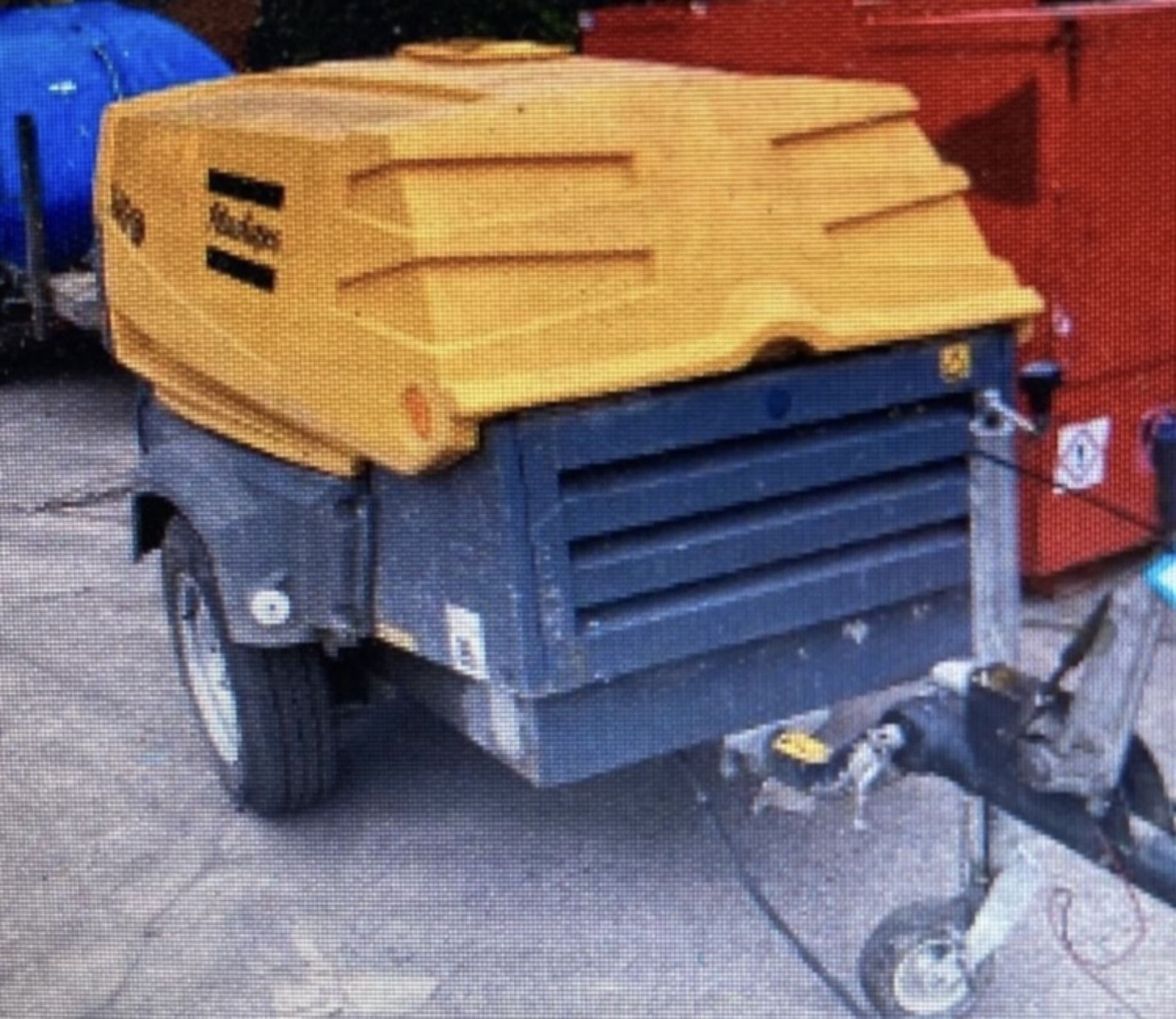 ATLAS COPCO XAS 67 DIESEL COMPRESSOR 2015 LOCATION NORTH YORKSHIRE.