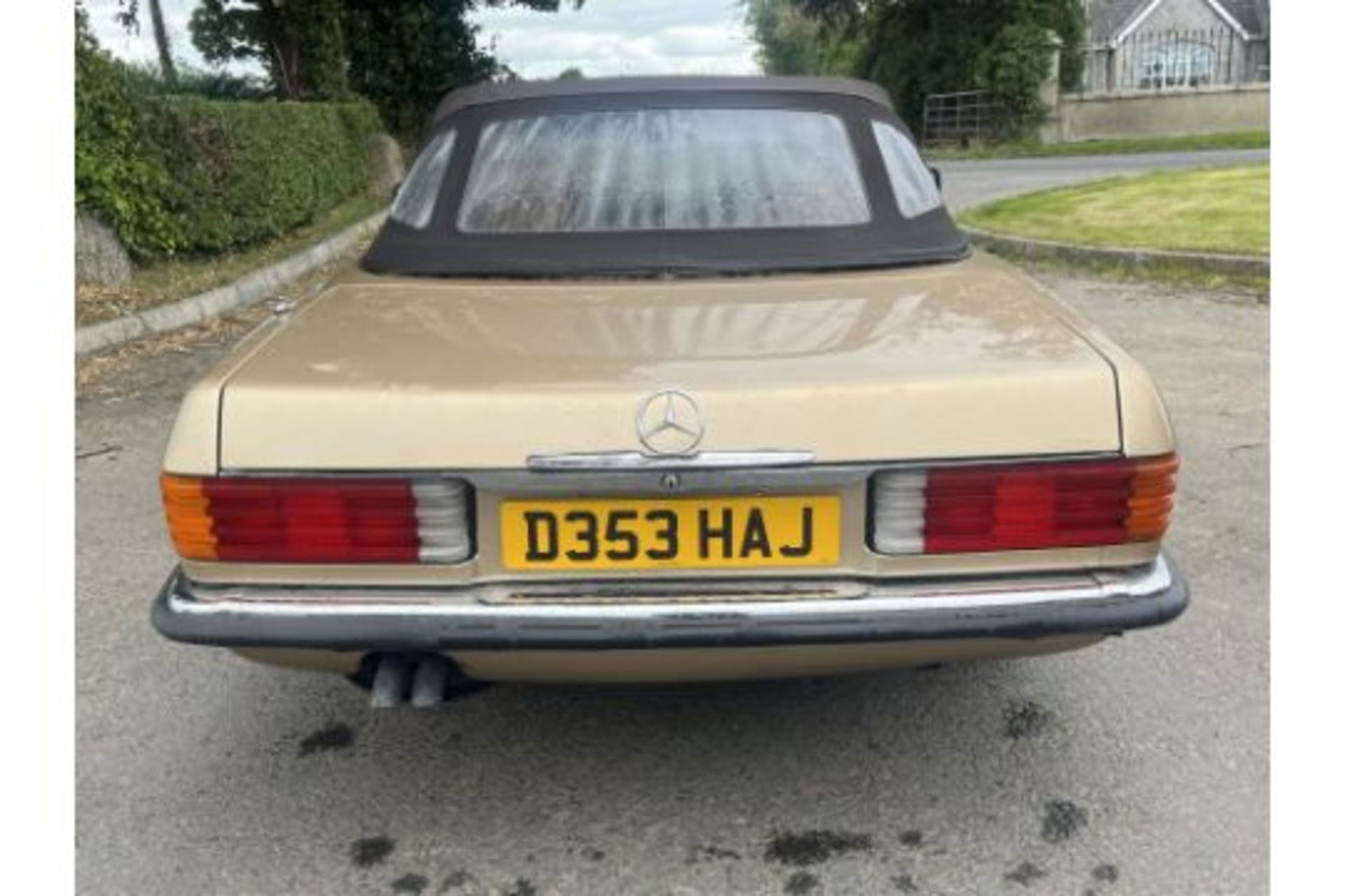 1986 MERCEDES BENZ 420 SL AUTO CONVERTIBLE - Image 9 of 12