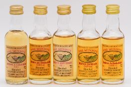 Lambert Brothers, a collection of The Munro's blended whisky miniatures