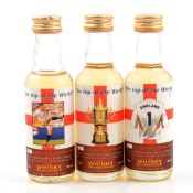 Whisky Connoisseur - 'On Top of the World' - three bottle set/ Rugby World Cup 2003