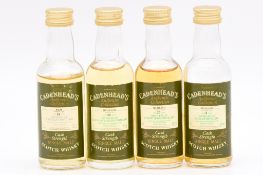 Cadenhead's Authentic Collection, Cask Strength - eight assorted whisky miniatures