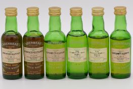 Cadenhead's Miniature Authentic Collection, six Highland whiskies
