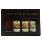 Signatory Vintage - Sailing Ships Series - three limited edition miniature bottles