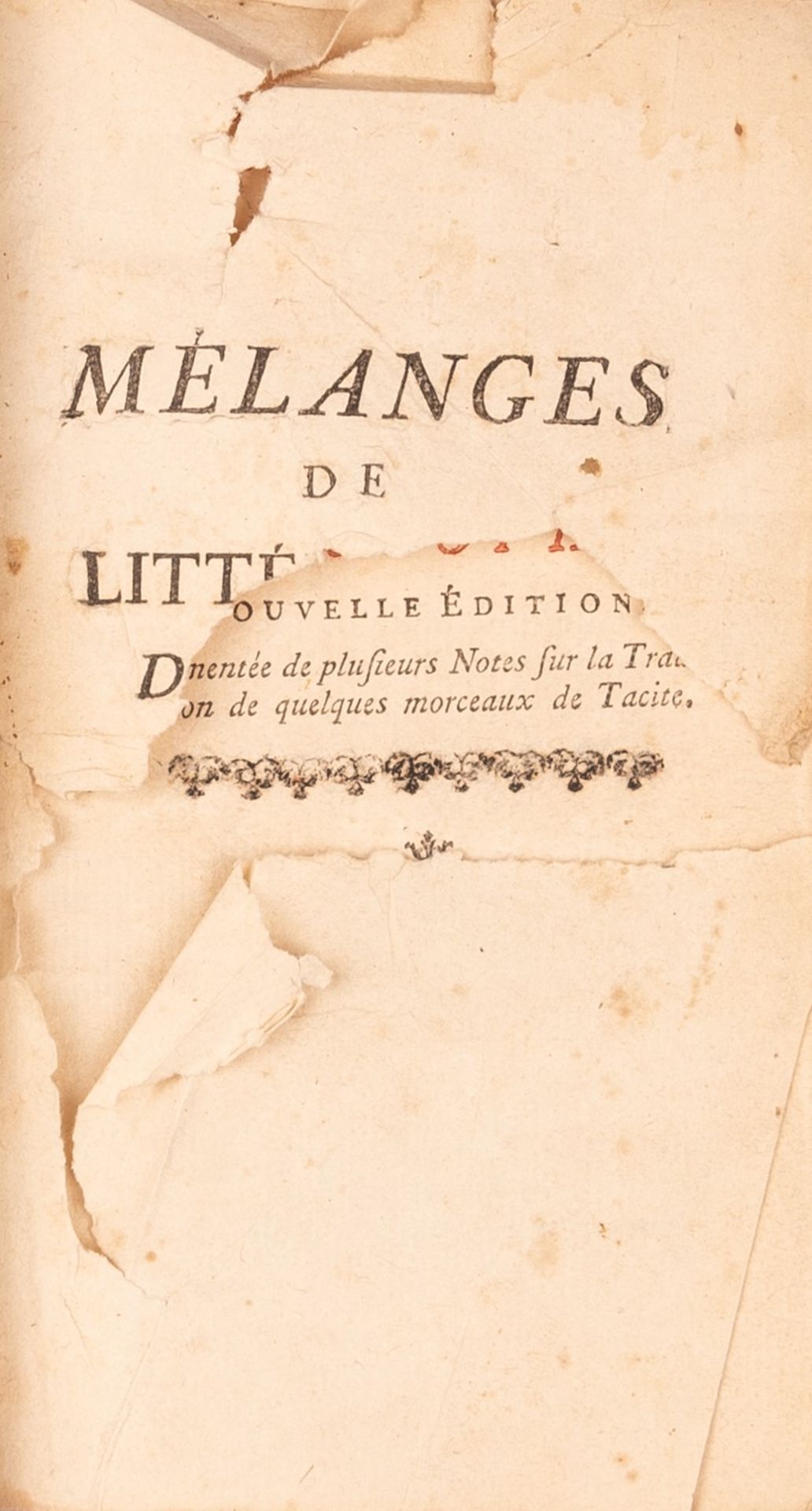 Mèlanges de littera d'Histoire et de Philosophie - Bild 2 aus 4