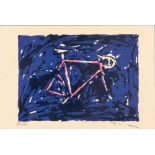 Mario Schifano (Homs, 20/09/1934 - Roma, 26/01/1998) Bicicletta