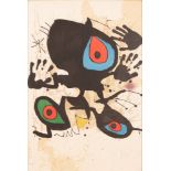 Joan Mirò (Barcellona, 1893 - Palma de Maiorca, 1983) Avant la lettre per il manifesto della most