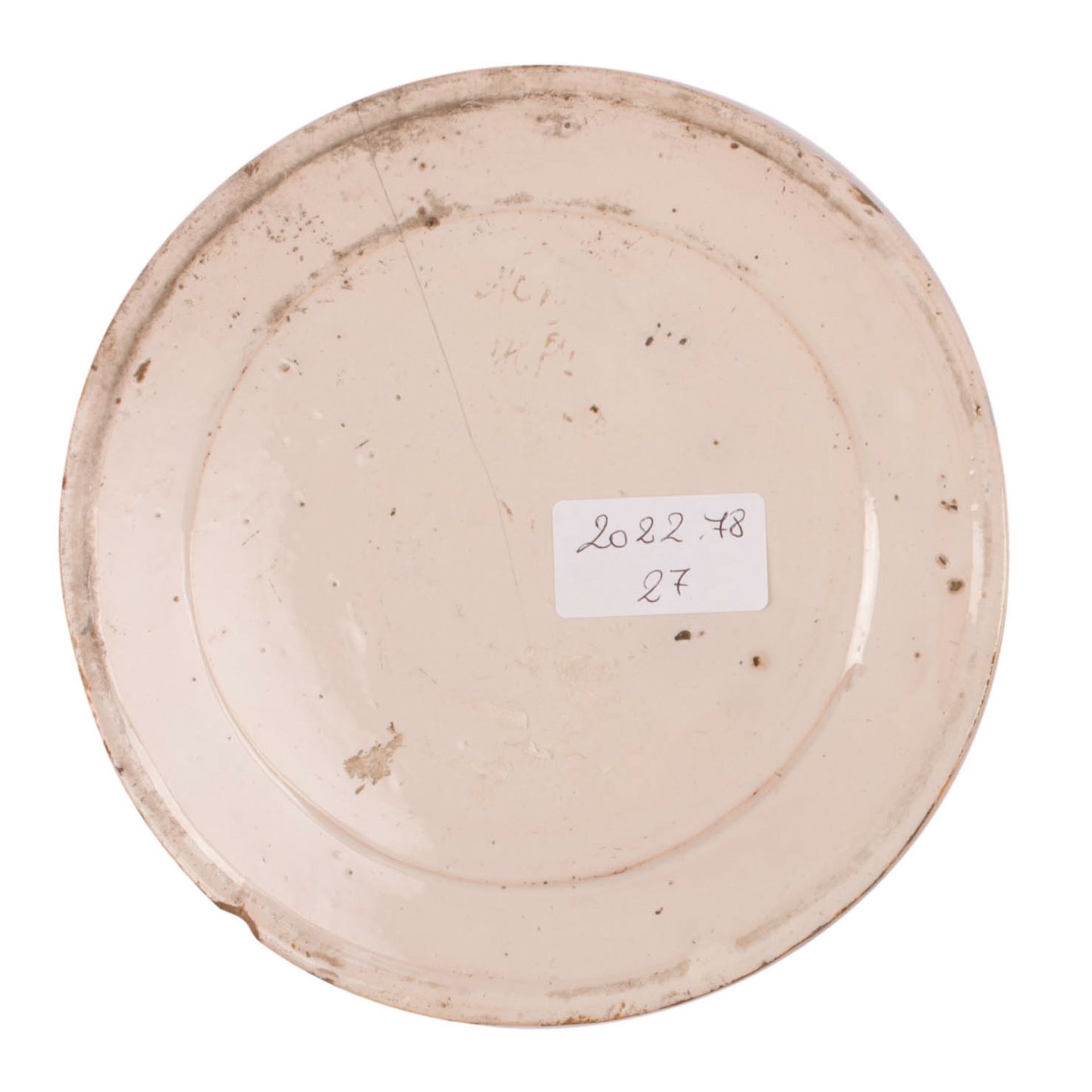  Lotto di quattro piattini in ceramica Castelli - Bild 4 aus 10