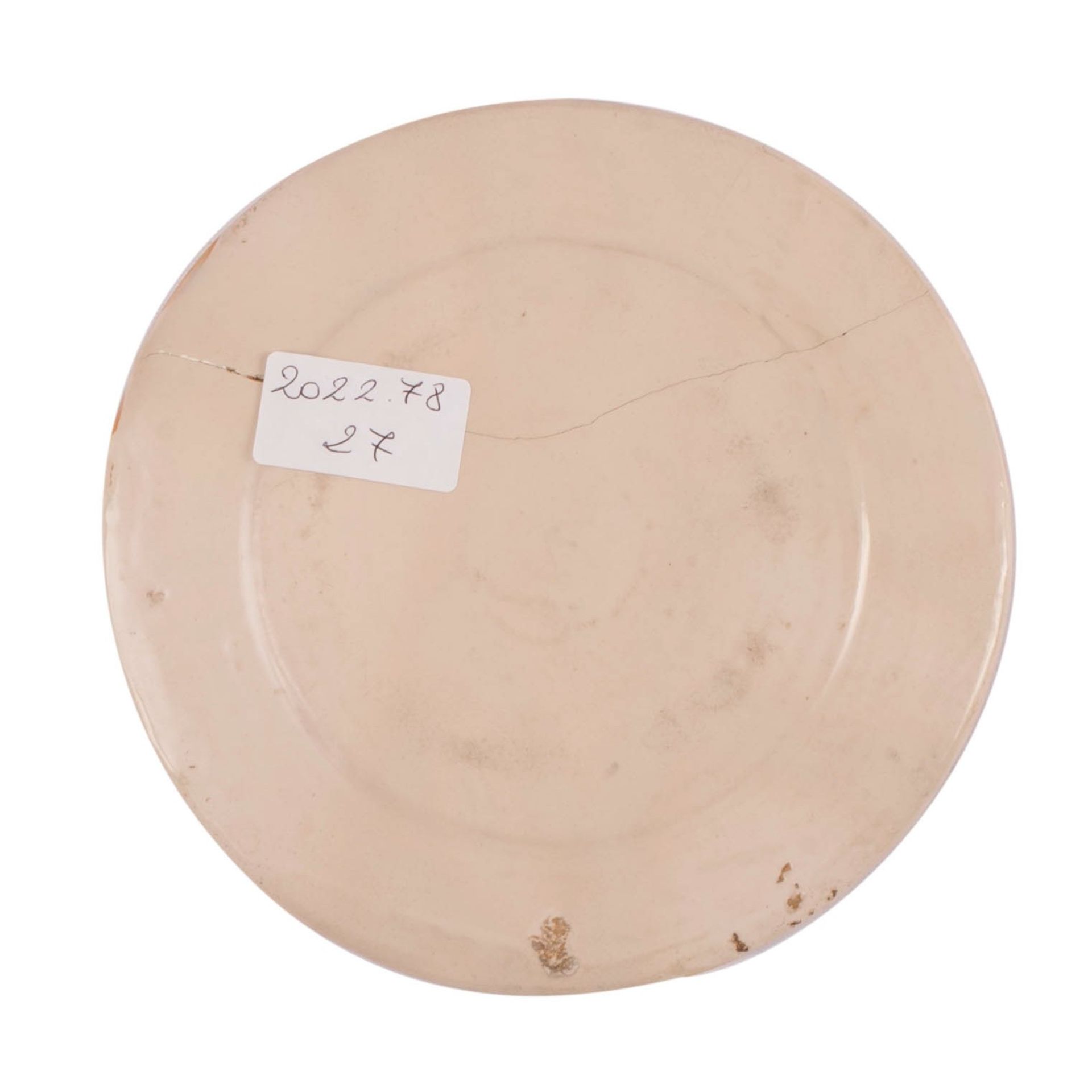  Lotto di quattro piattini in ceramica Castelli - Bild 6 aus 10