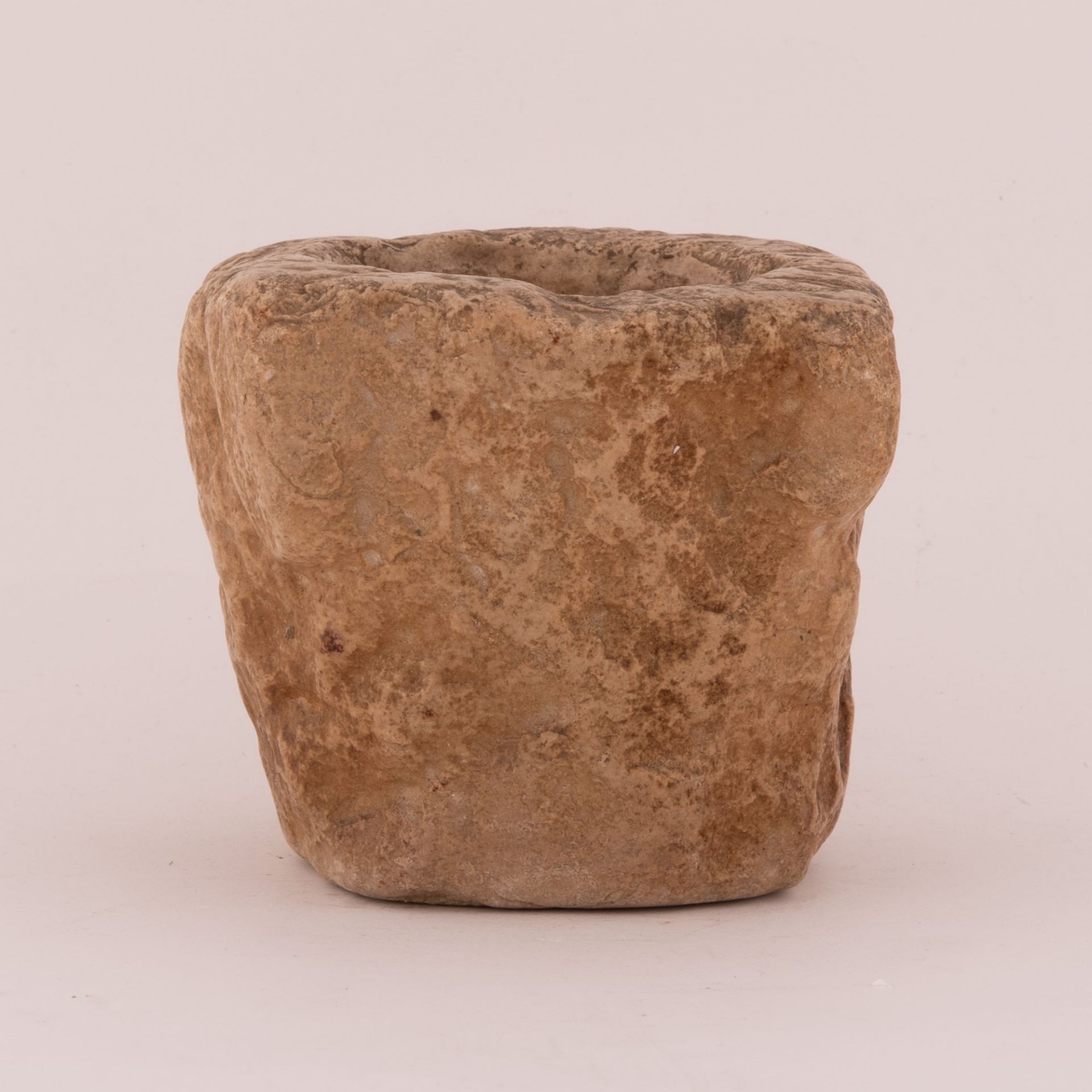 Mortaio in pietra quadrilobato - Bild 2 aus 3