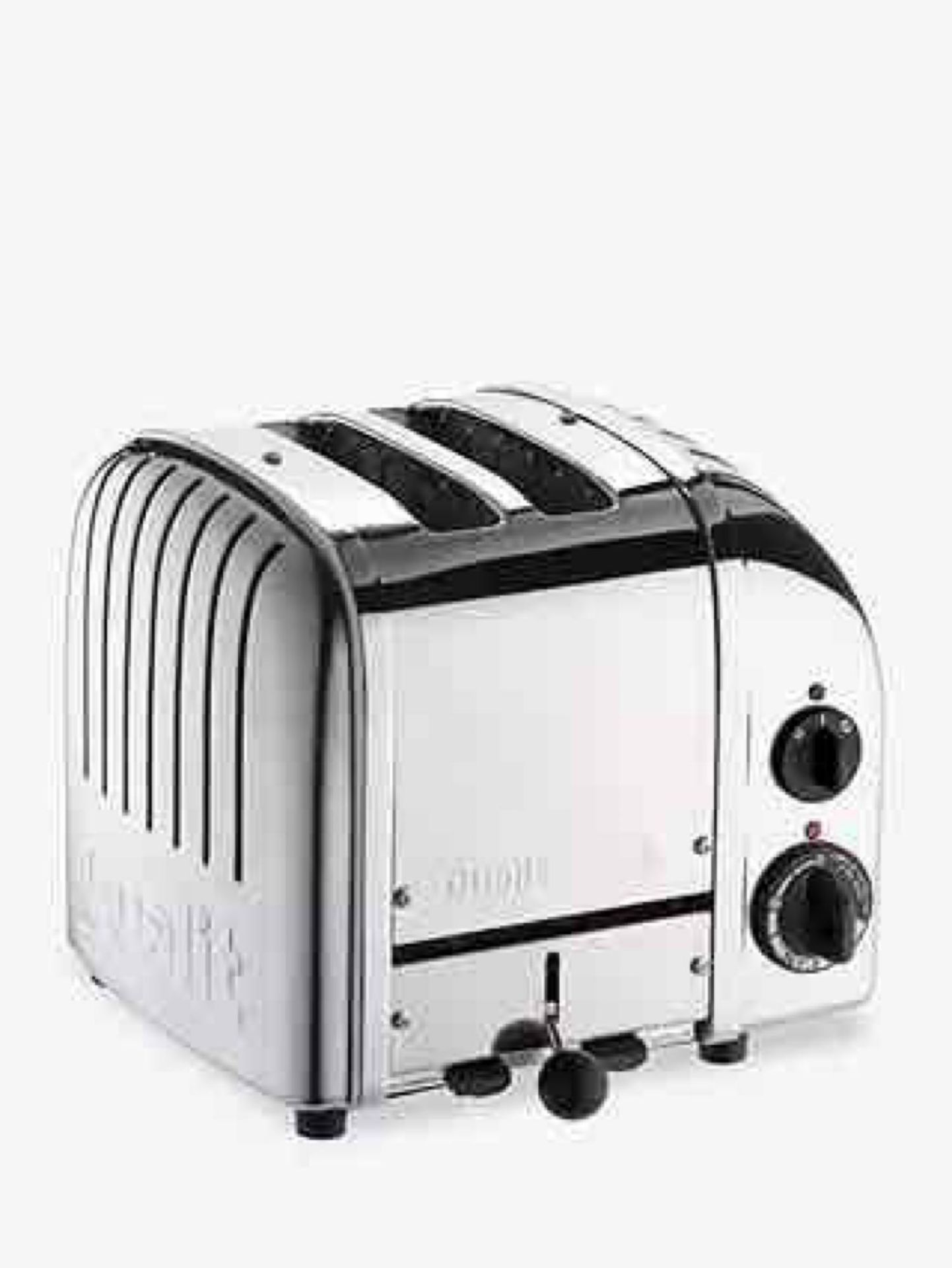 RRP £155 1 Boxed John Lewis And Partners Dualit Newgen 2-Slice Toaster, Polished