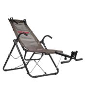 (Jb) RRP £180 Lot To Contain 1 Boxed Fitquest Core Lounger Foldable Workout Chair