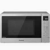 (Jb) RRP £220 Lot To Contain 1 Boxed Panasonic Nn-Ct55Jw Convection/Grill/Microwave Oven In White