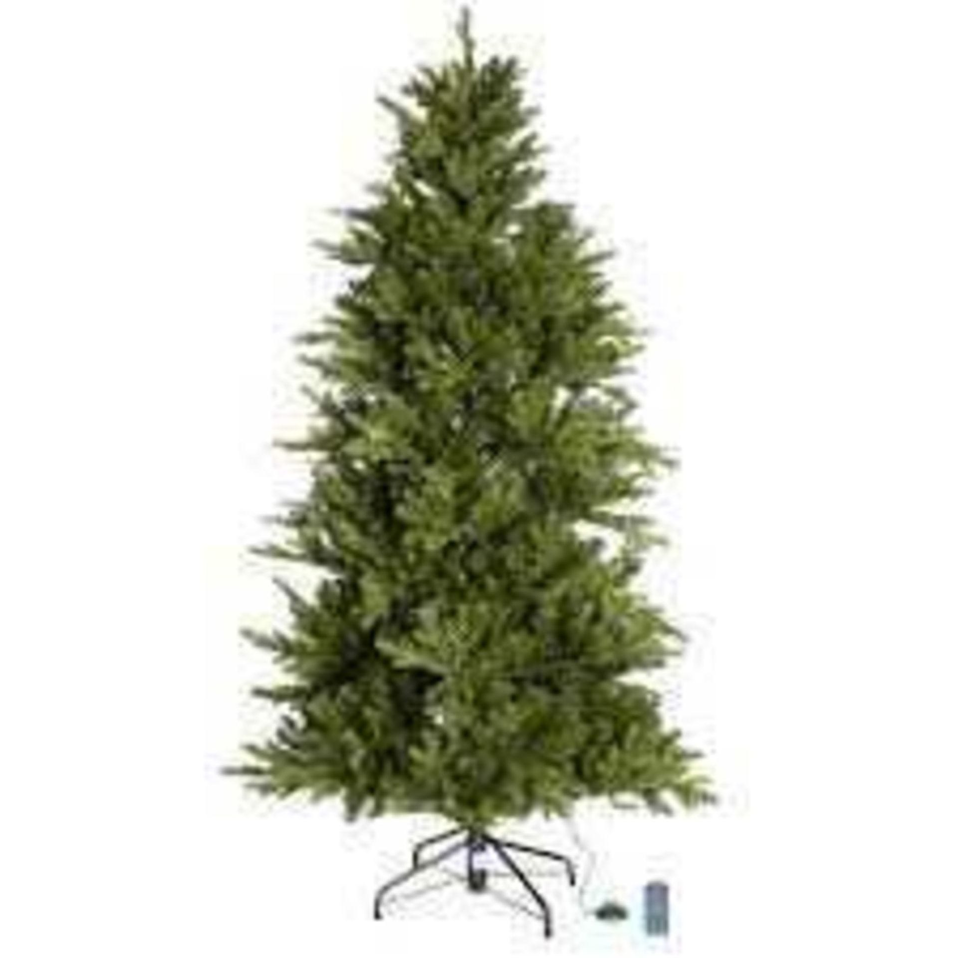 (Jb) RRP £405 Lot To Contain 1 Boxed Santa's Best 116 Function Pre-Lit Deluxe Spruce Christmas Tree