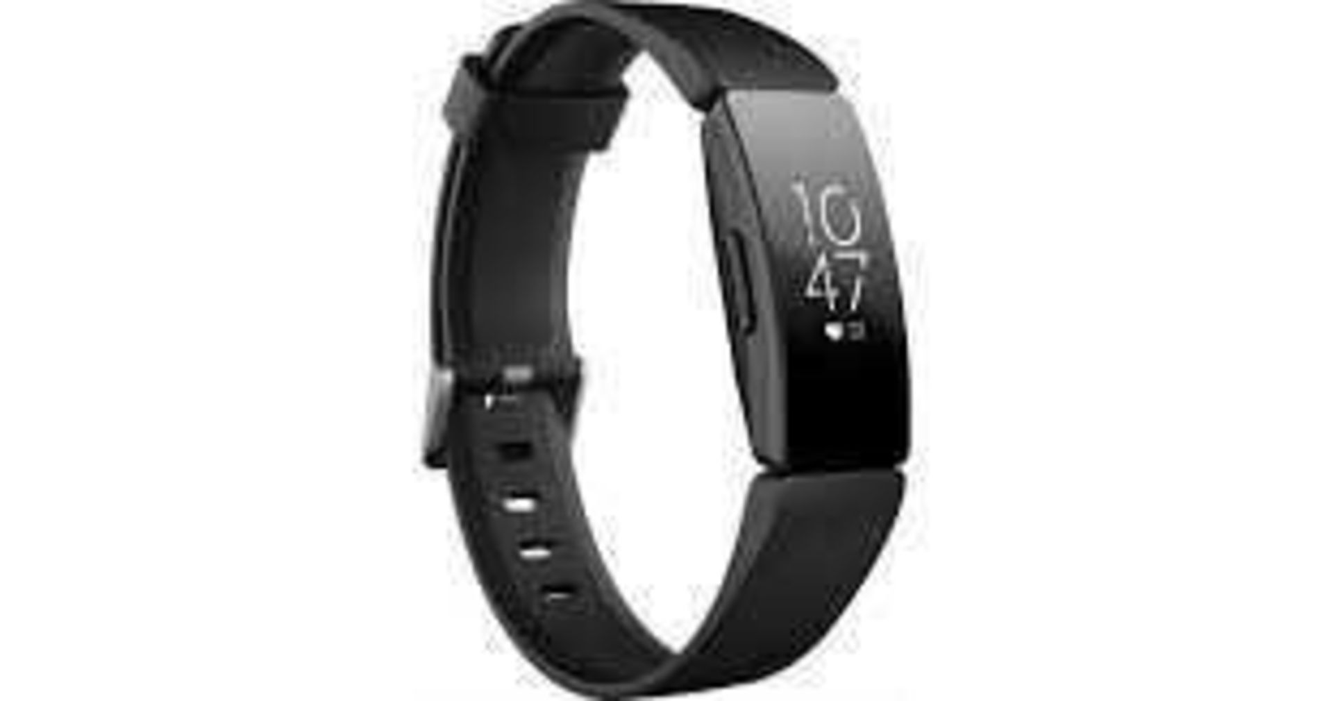 RRP £130 1 Bagged Fitbit Inspire Hr Health & Fitness Tracker With Auto-Exercise Recognition, 5 Day B